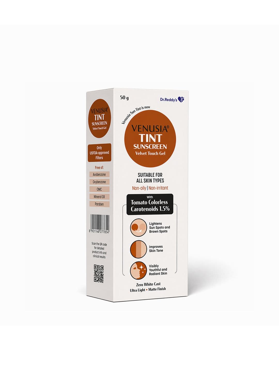 Venusia Dr. Reddy's Sun Tint SPF 115 Matte-Finish Brightening & Lightweight-50g thumbnail 5