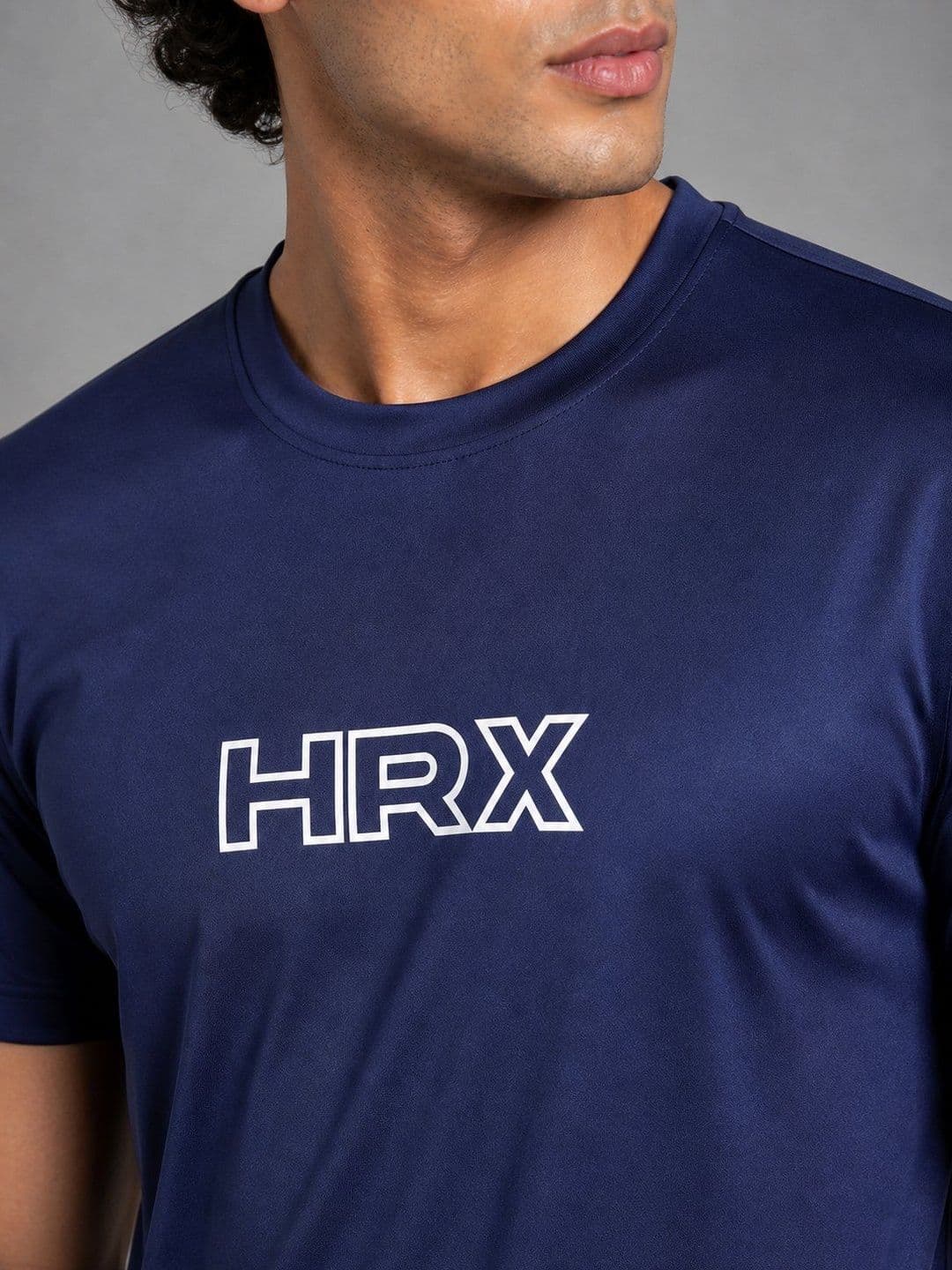 HRX by Hrithik Roshan Men Brand Logo Printed T-shirt thumbnail 5