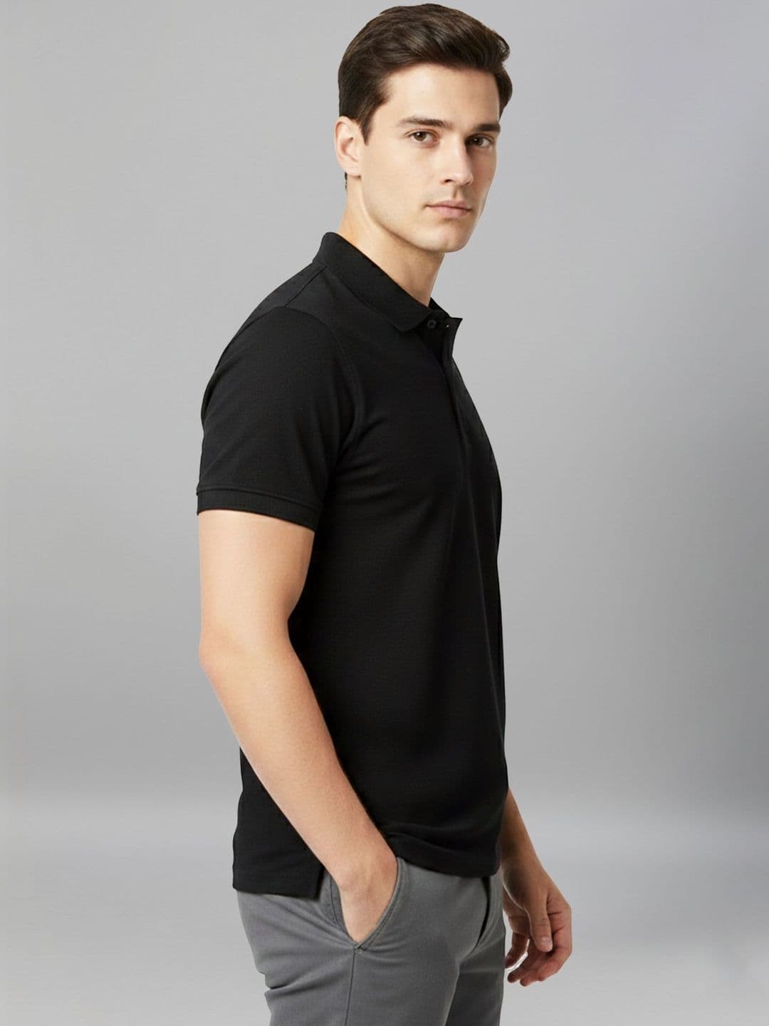 THE BEETEL HOUSE Men Polo Collar T-shirt thumbnail 4