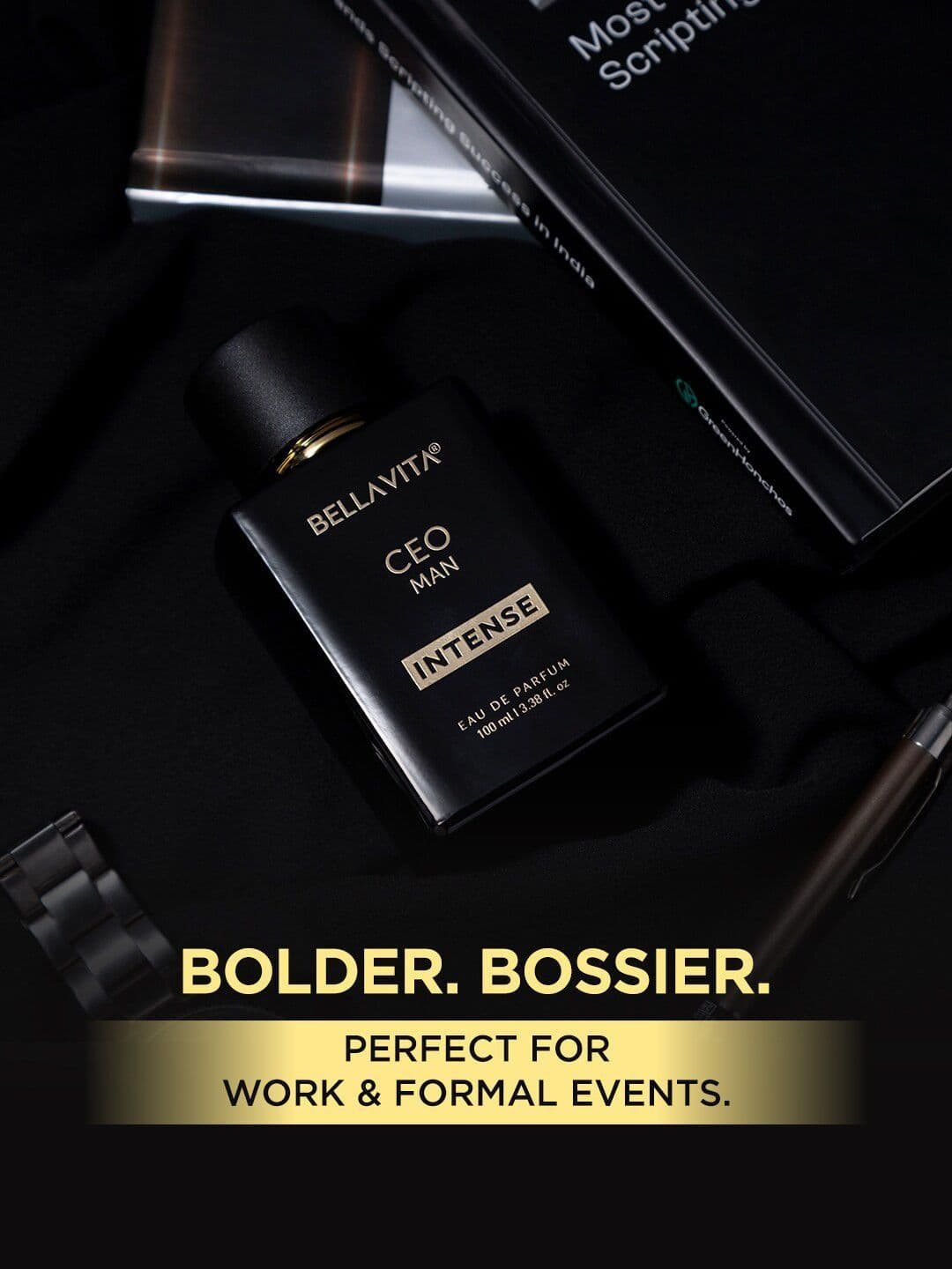Bella Vita Organic Men CEO Intense Long Lasting Eau De Parfum - 100ml thumbnail 4