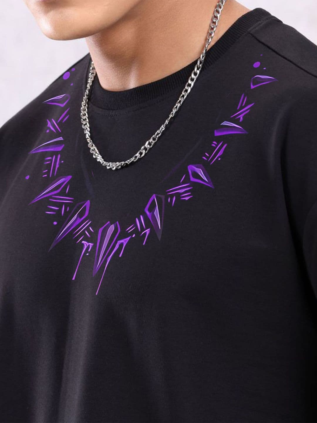 LazyGreg Men Printed Pure Cotton T-shirt thumbnail 3