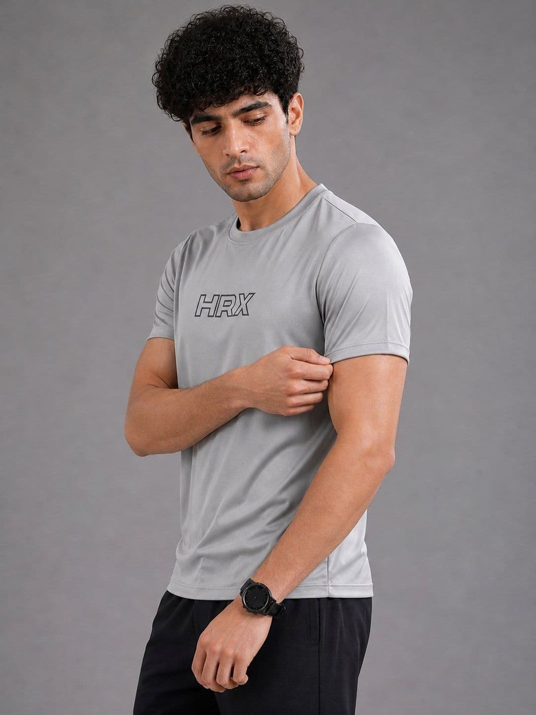 HRX by Hrithik Roshan Men Brand Logo Printed T-shirt thumbnail 6