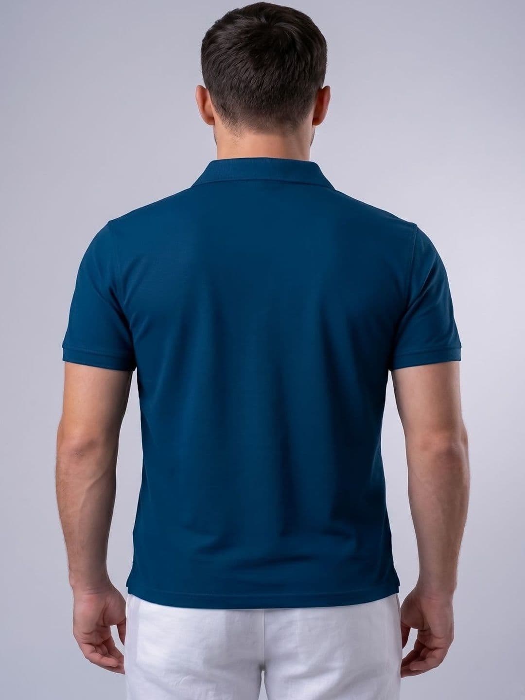 Attire Hub Men Polo Collar T-shirt thumbnail 3