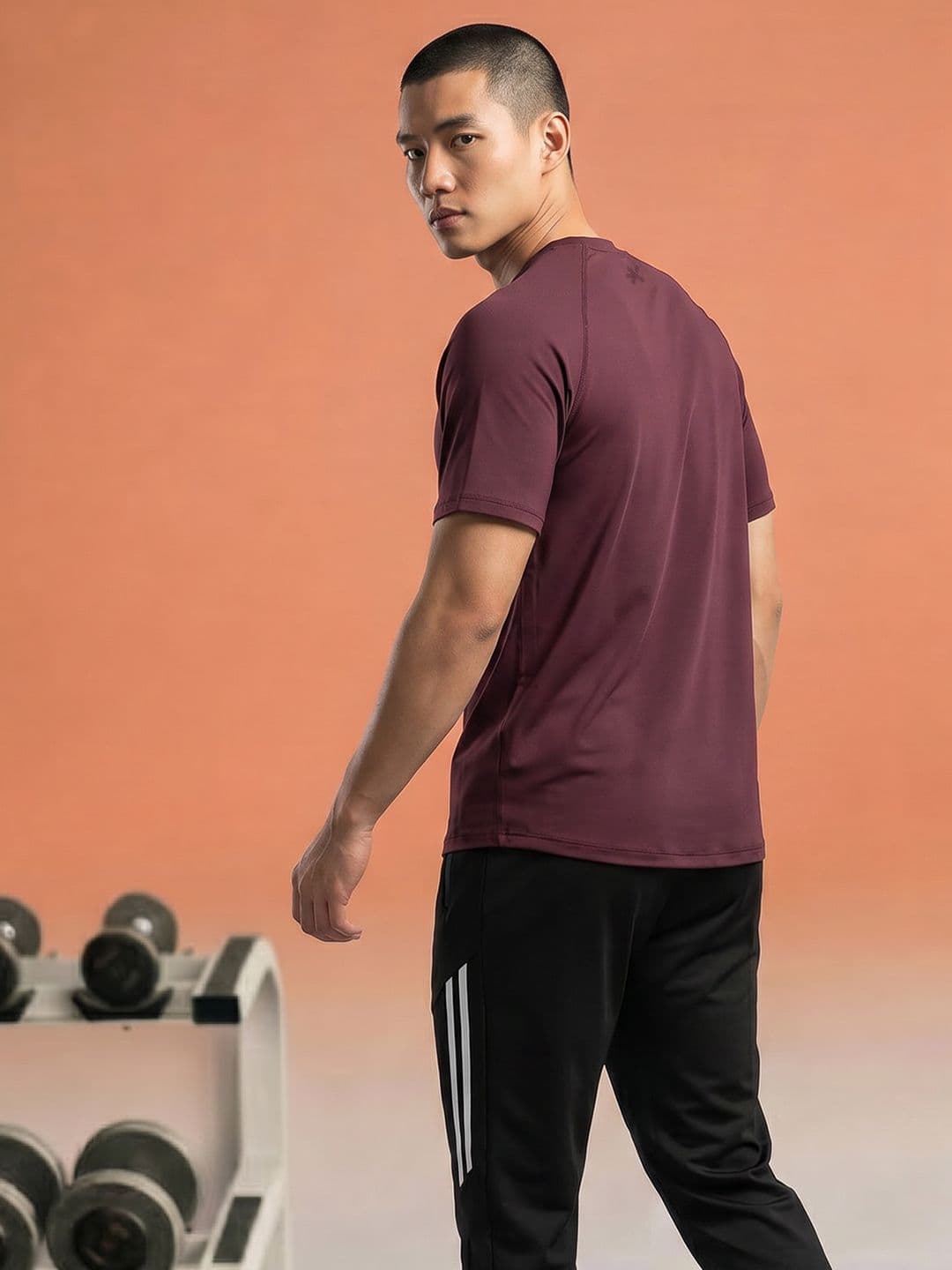 HRX by Hrithik Roshan Rapid-Dry CORE Training T-Shirt thumbnail 5