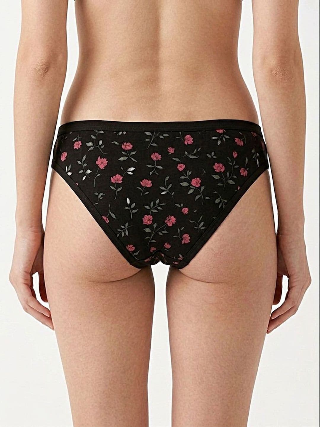 FiveFlag Women Pack of 6 Printed Anti Bacterial Basic Briefs thumbnail 7