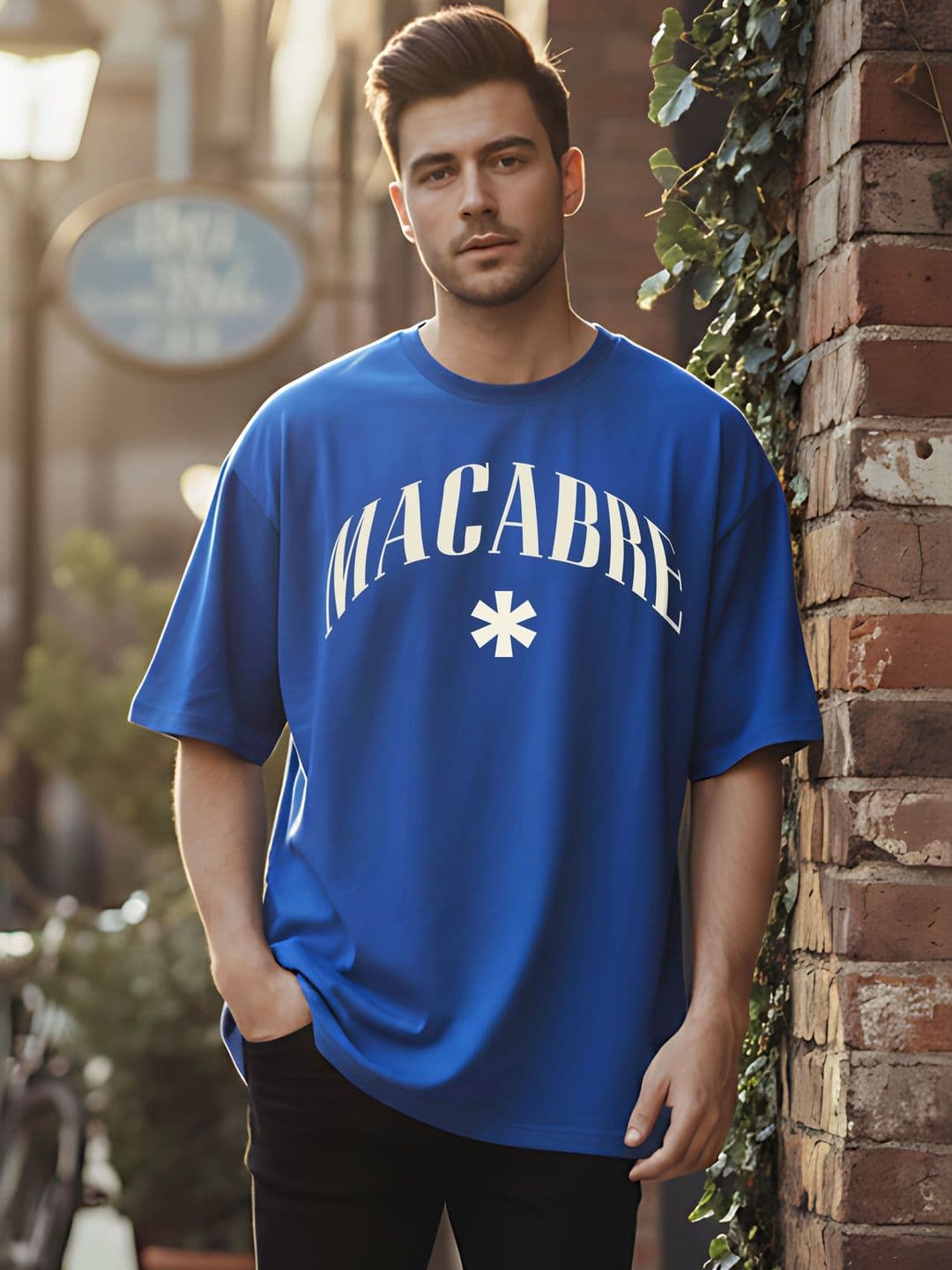 Kook N Keech Men Typography Printed Drop-Shoulder Sleeves T-shirt thumbnail 2