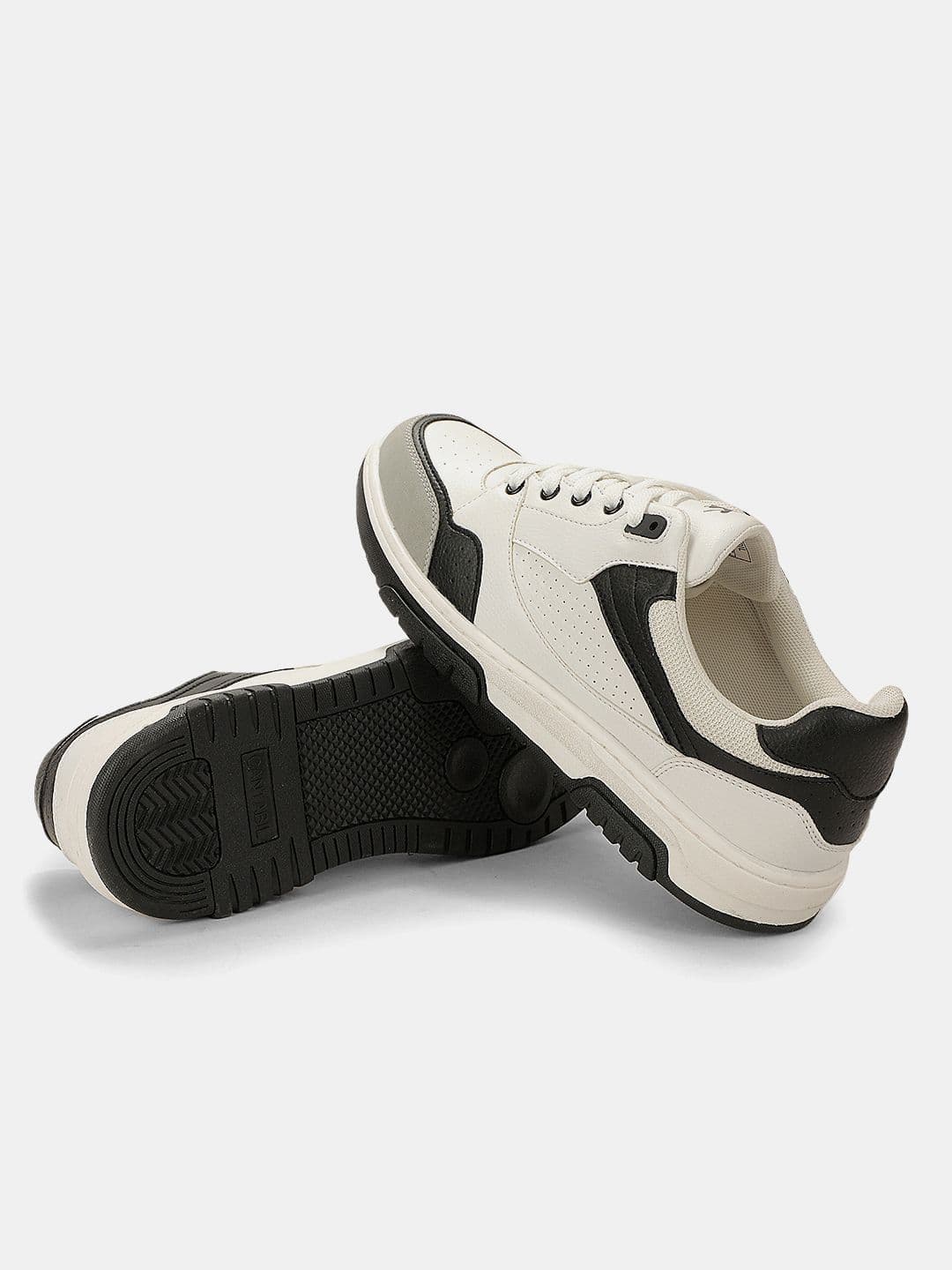 Cantabil Men Colourblocked PU Sneakers thumbnail 4