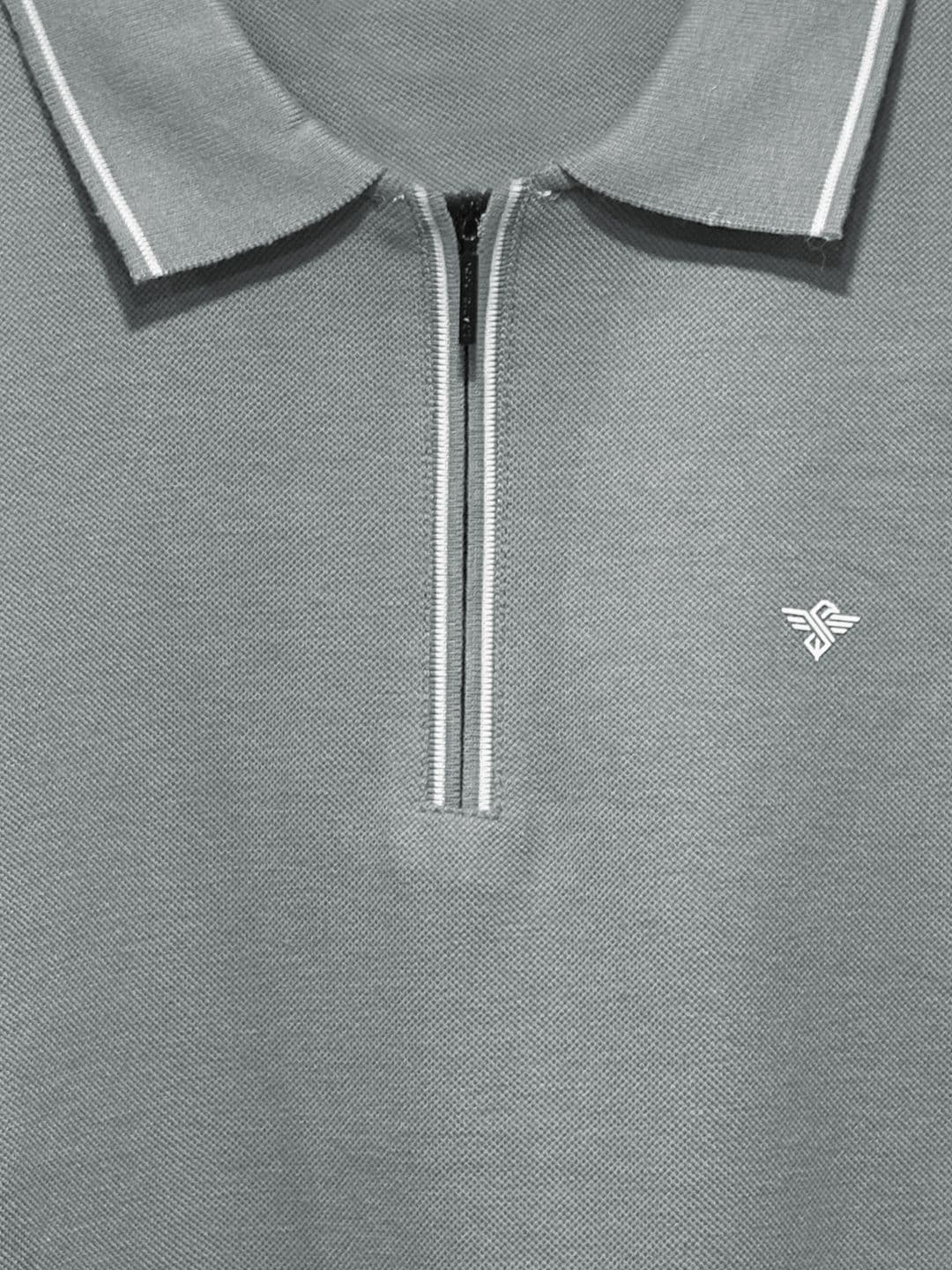 Status Quo Men Brand Logo Polo Collar T-shirt thumbnail 5