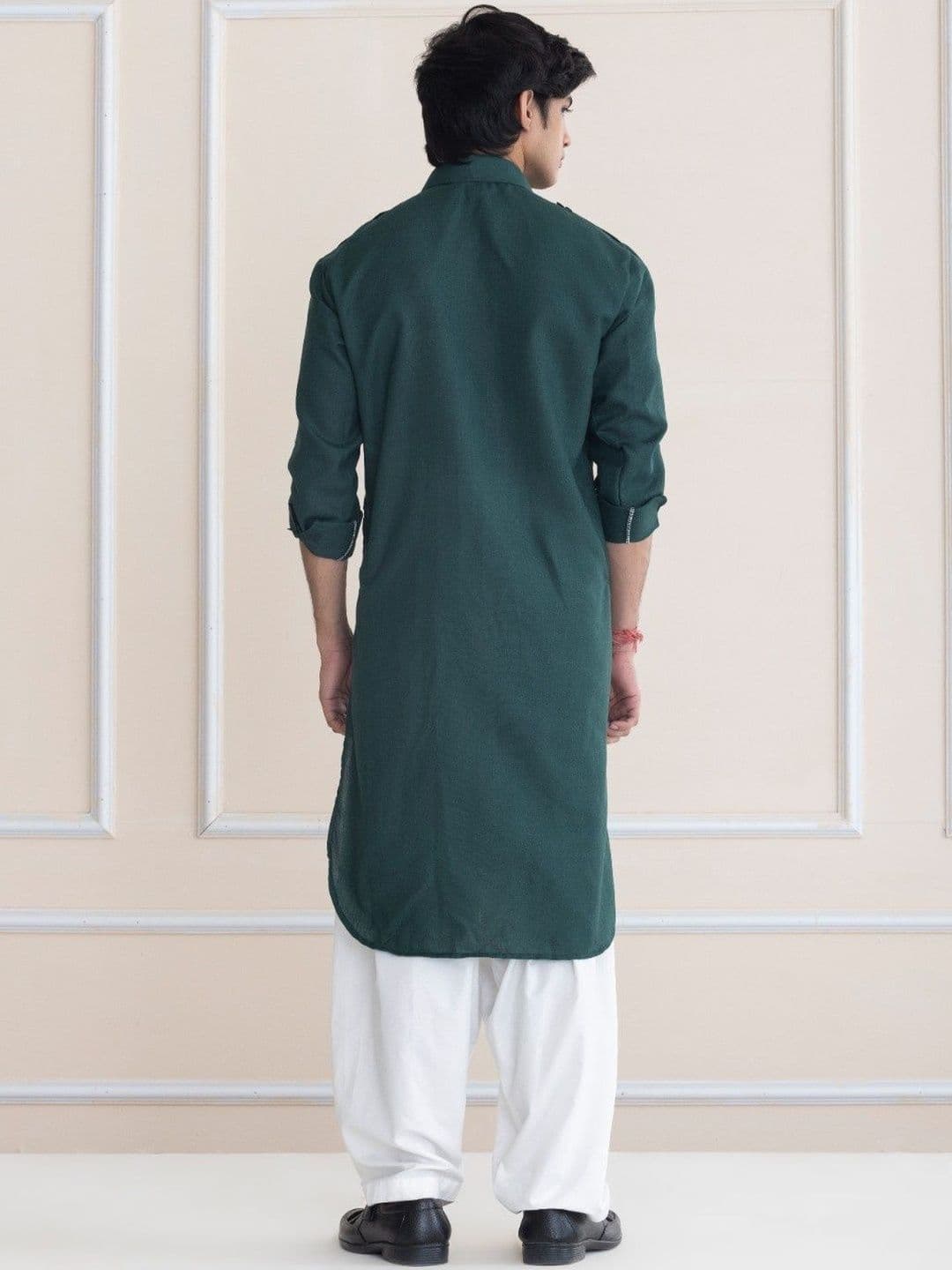SHROBH Men Kurta thumbnail 2