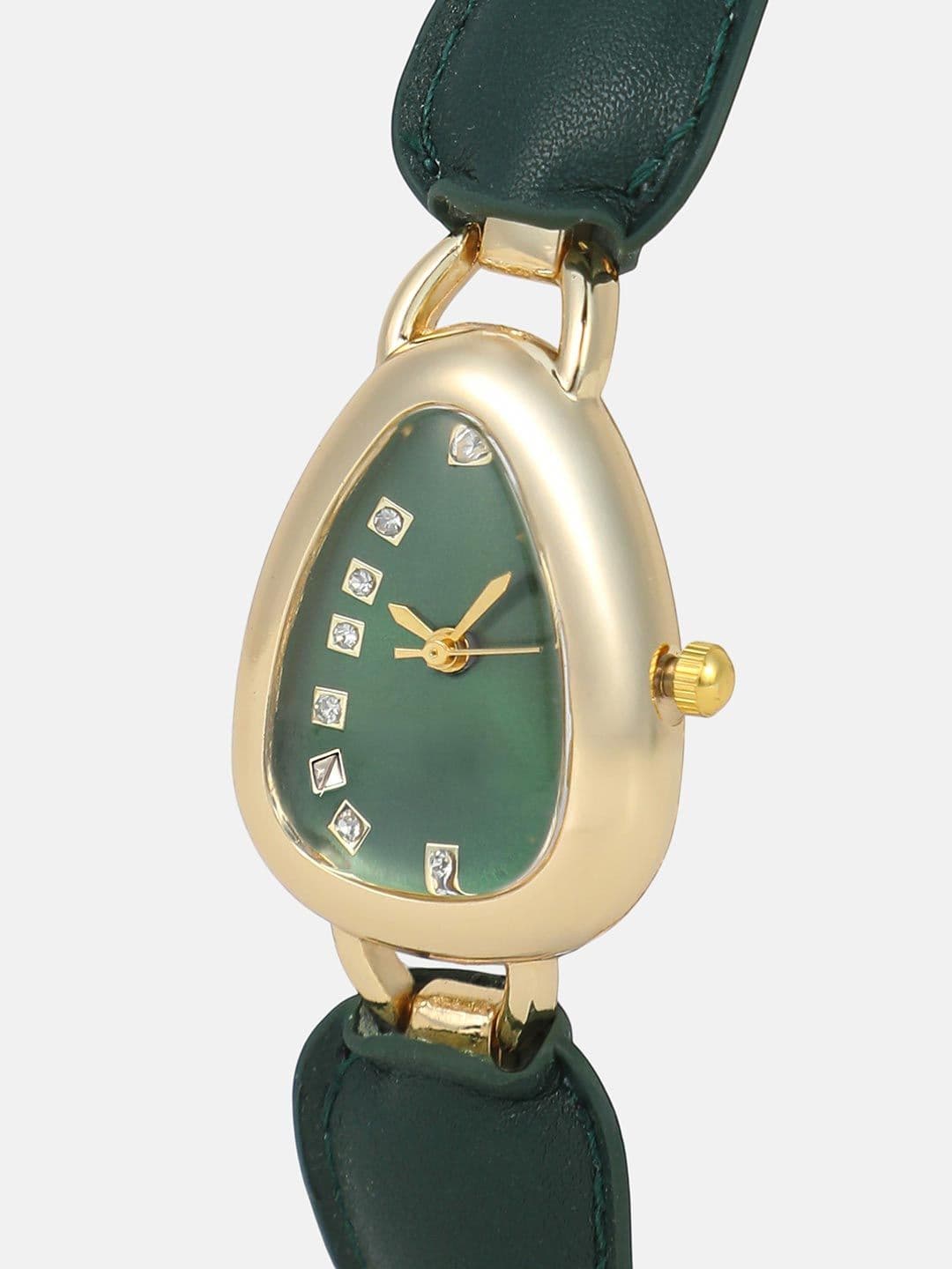 HAUTE SAUCE Women Embellished Dial & Leather Straps Analogue Watch SS26_HSWC1459 thumbnail 6