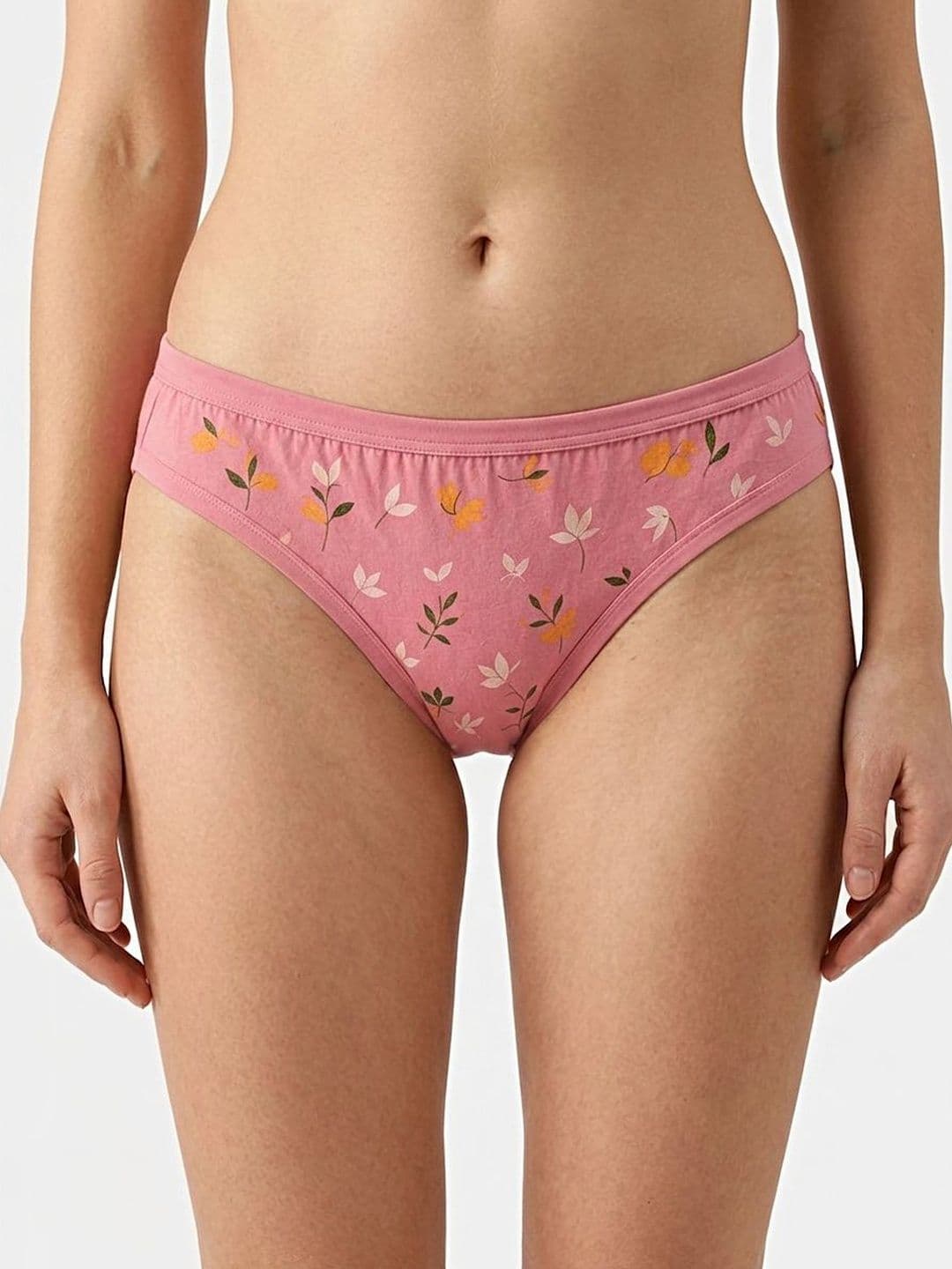 FiveFlag Women Pack of 6 Printed Anti Bacterial Basic Briefs thumbnail 5