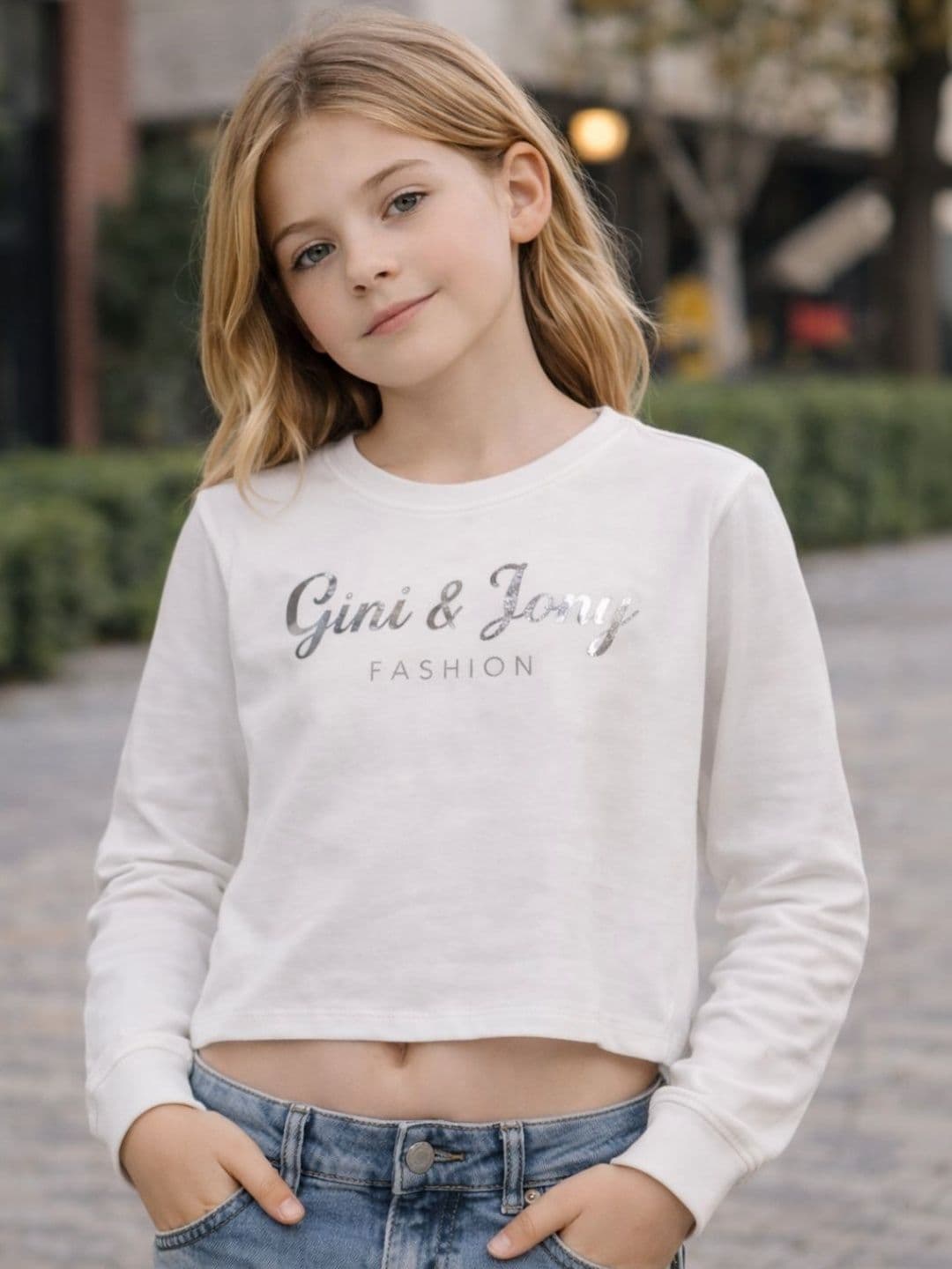 Gini and Jony Girls Cotton Tops - view 1