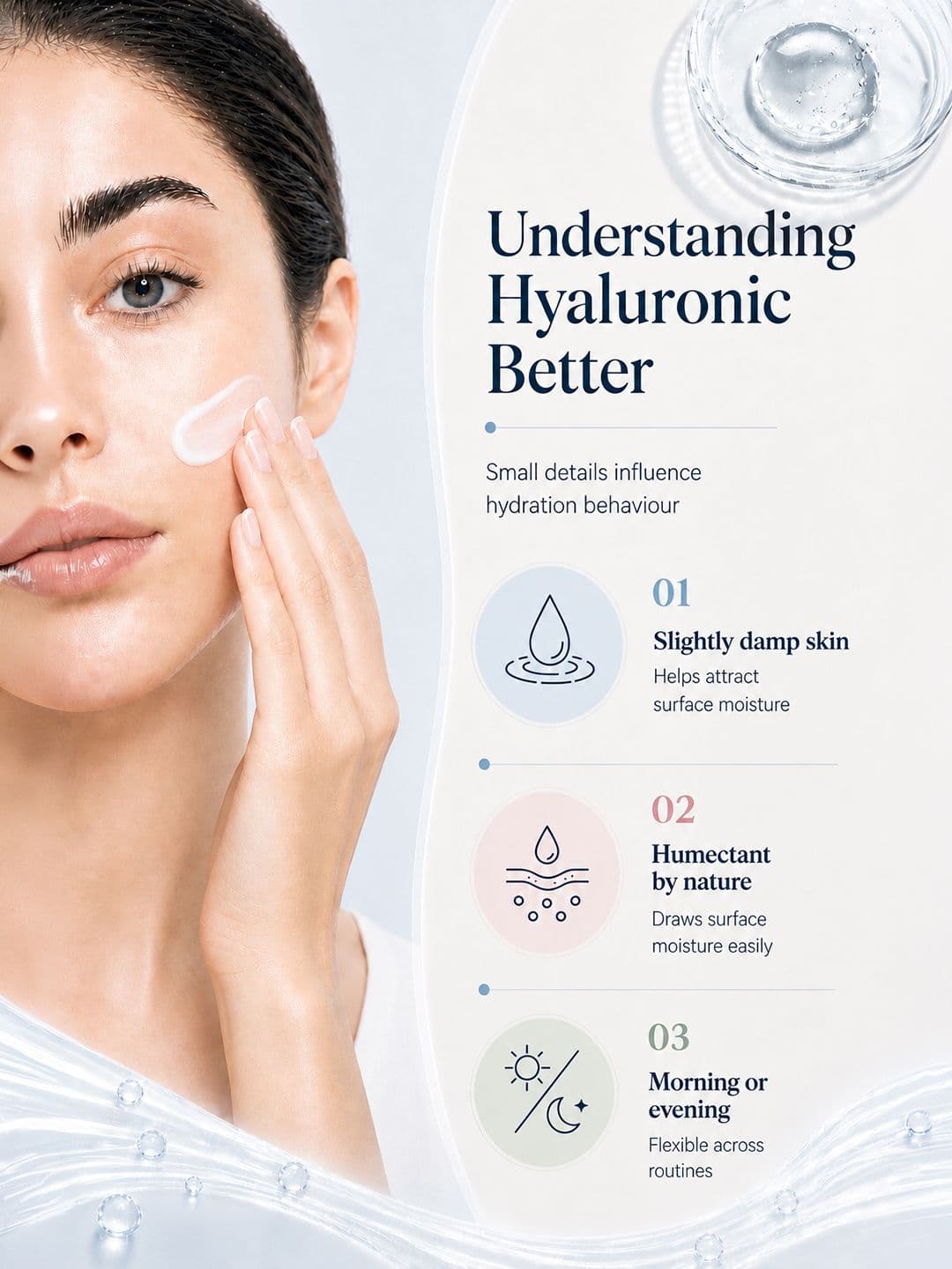 JOY Ultra Light Oil Free Face Moisturizer Gel with Hyaluronic Acid - 150ml thumbnail 6