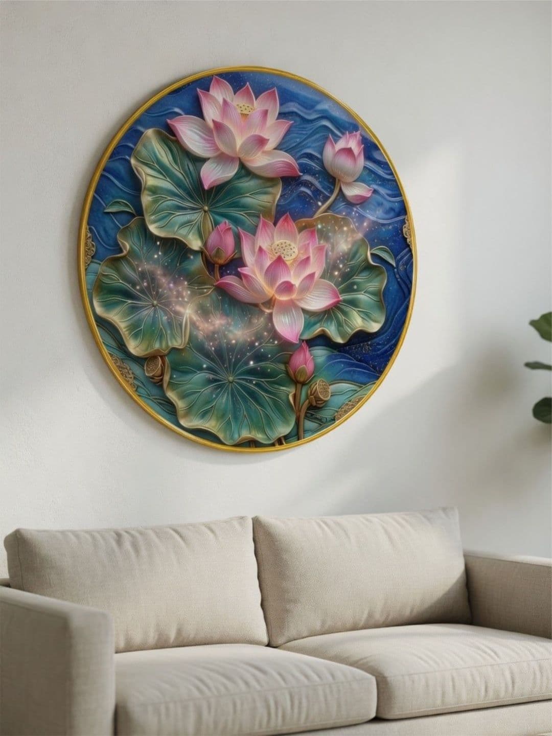 SAF Blue MDF Other Wall Paintings thumbnail 5