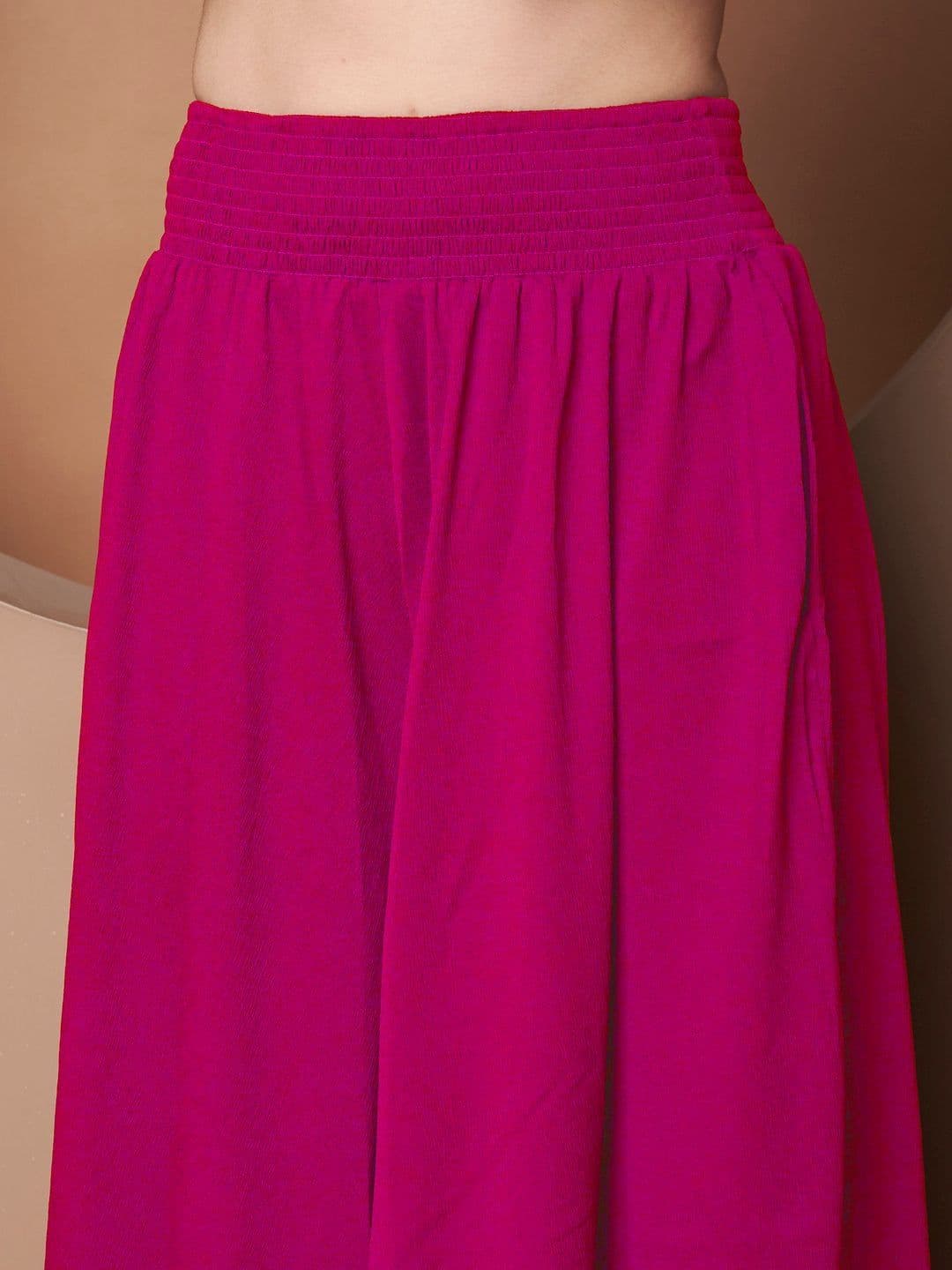 OTABU Women Flared Ethnic Palazzos thumbnail 3