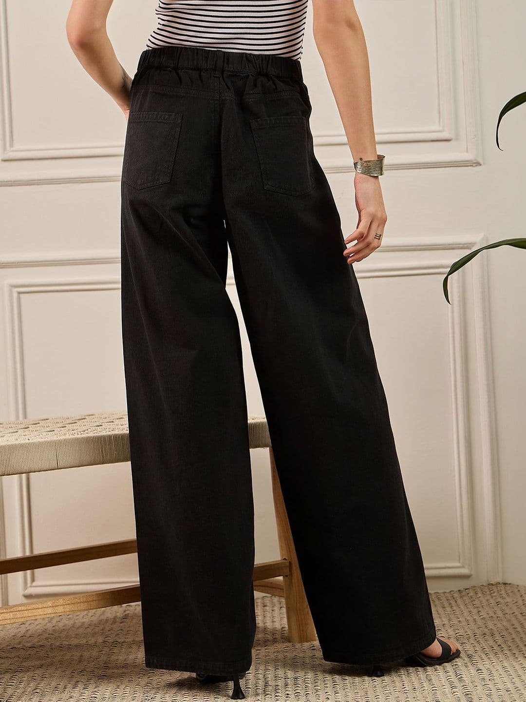 ZUMMER Women Wide Leg Mid-Rise Jeans thumbnail 5