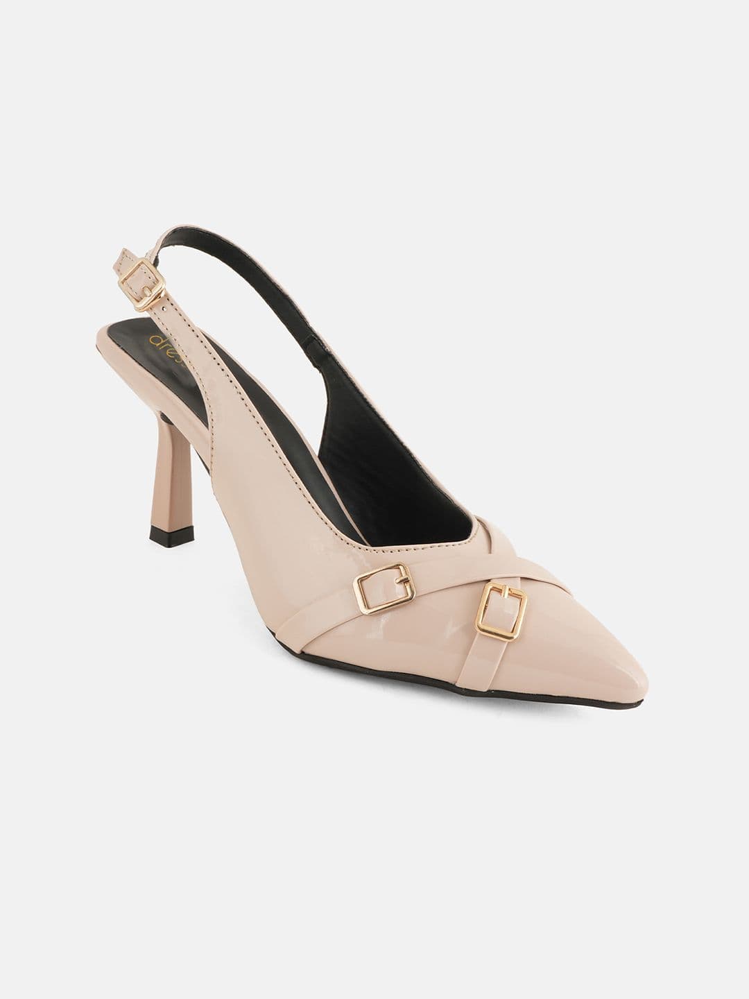 DressBerry Women Slim Mules with Buckles thumbnail 2