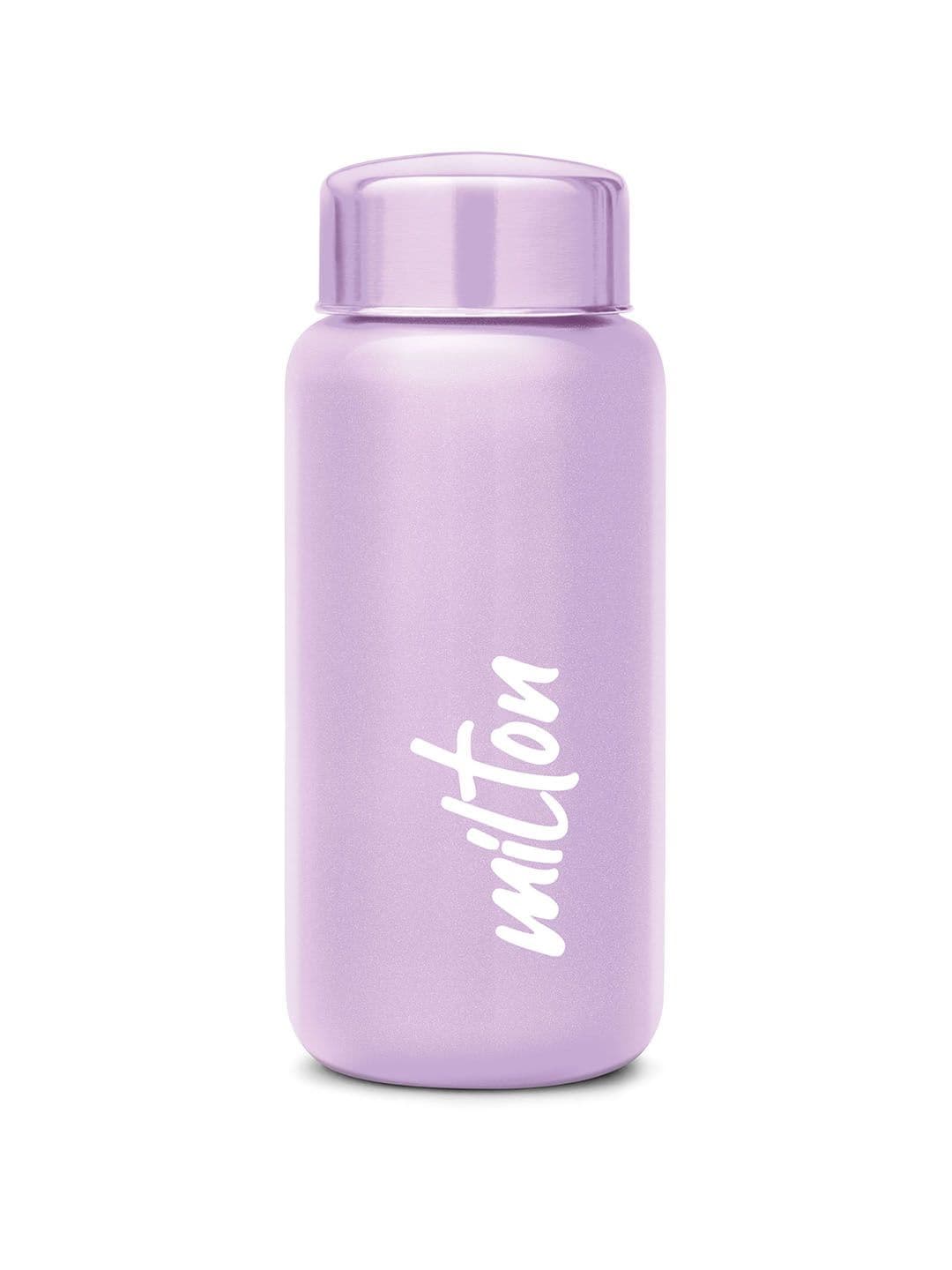 Milton Aqua 500 Purple Solid Stainless Steel Spill Proof Water Bottle - 485 ml - view 1