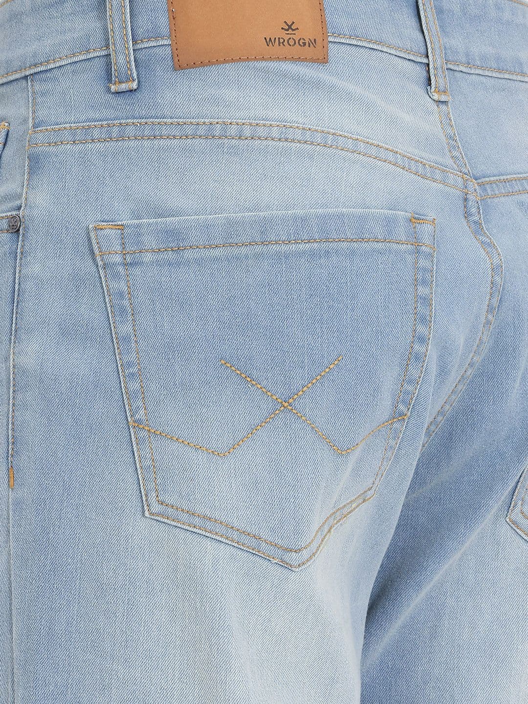 WROGN Men Bootcut Fit Stretchable Jeans thumbnail 5