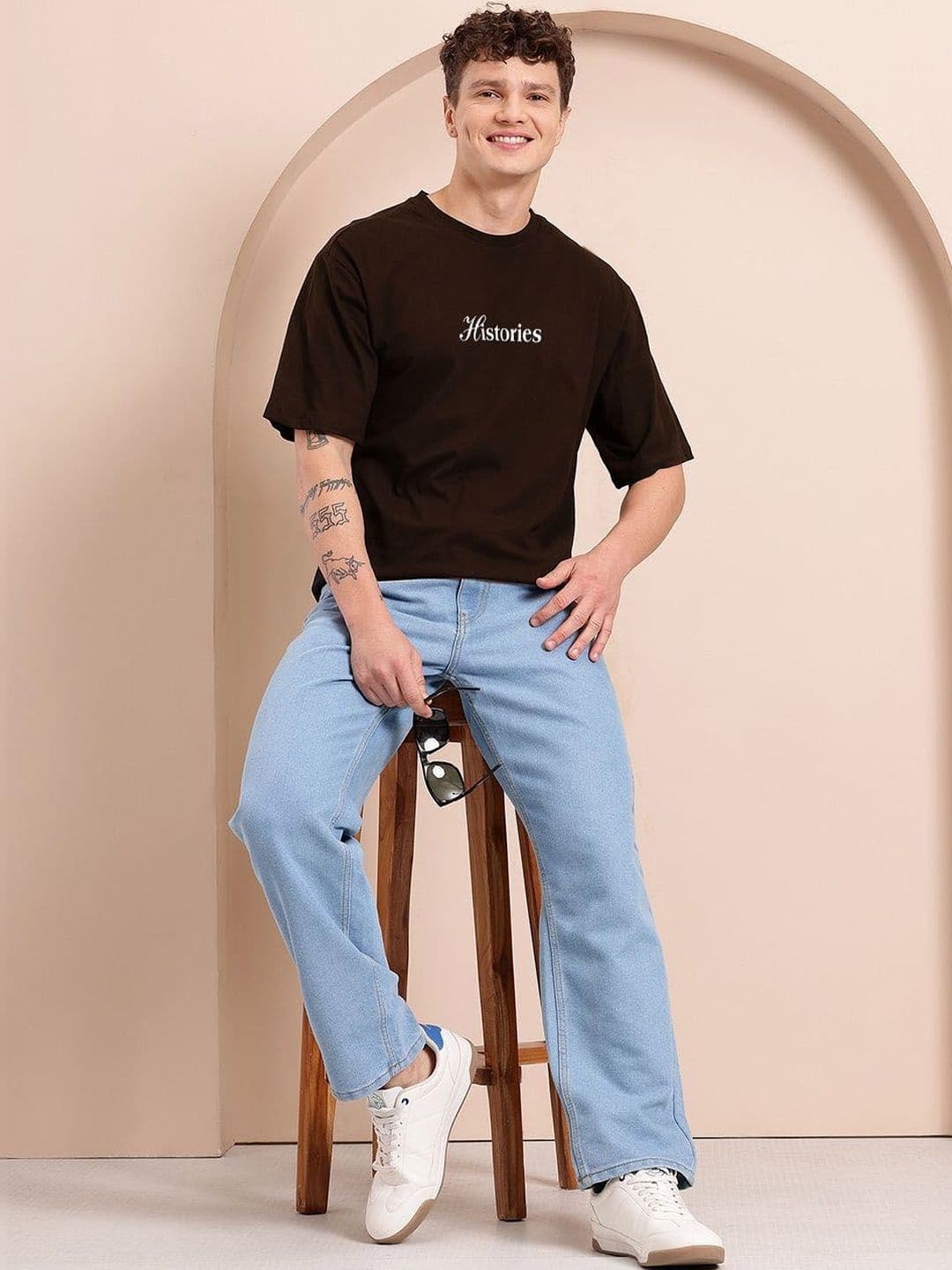 Kook N Keech Men Printed Pure Cotton Bio Finish T-shirt thumbnail 3
