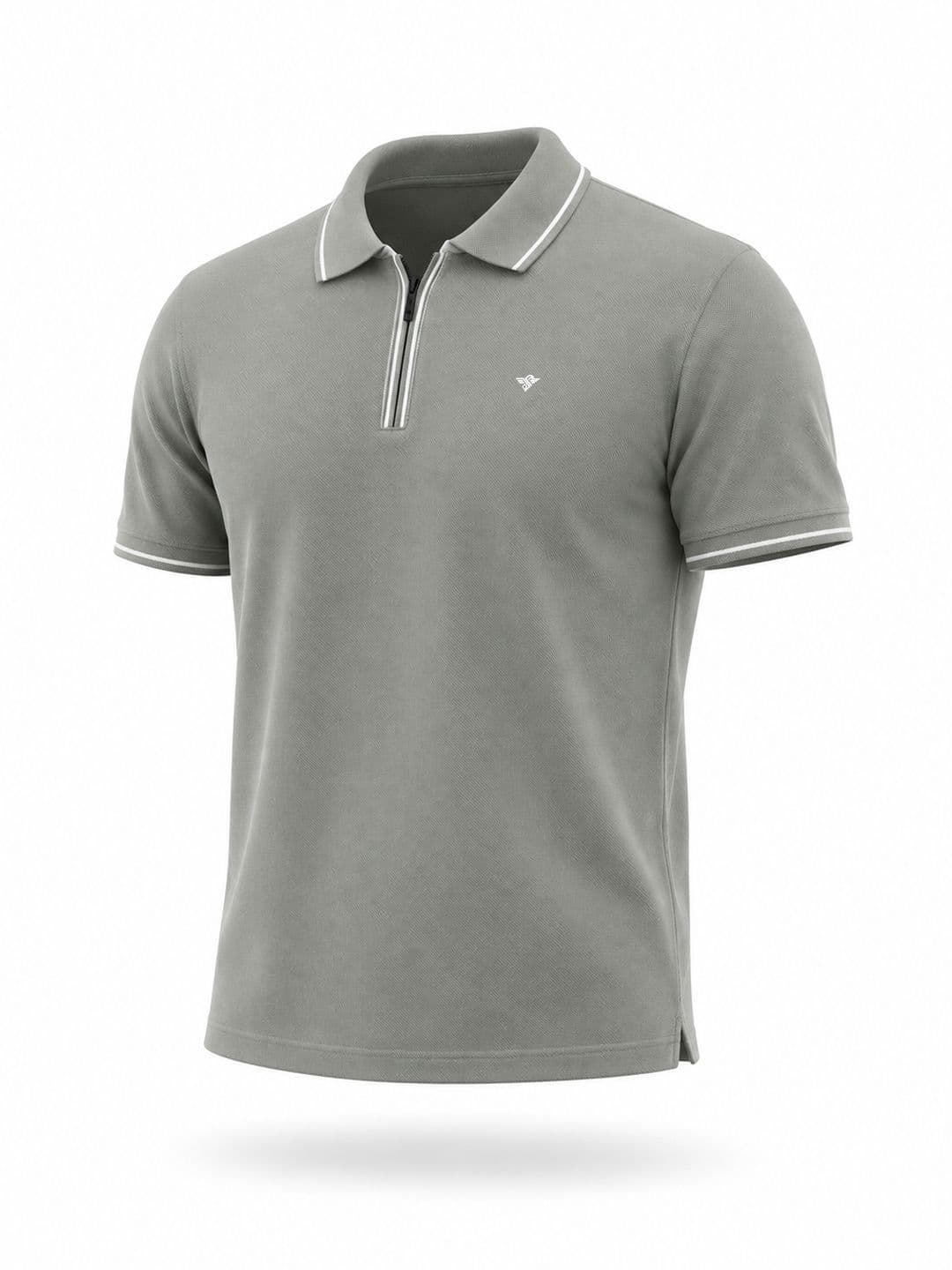 Status Quo Men Brand Logo Polo Collar T-shirt thumbnail 6