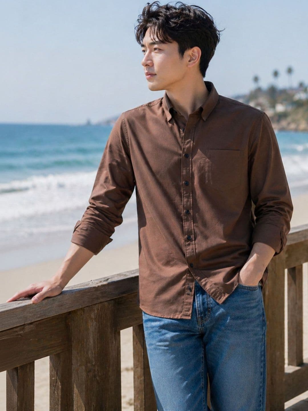 R.Code by The Roadster Life Co. Men Premium Casual Shirt thumbnail 7