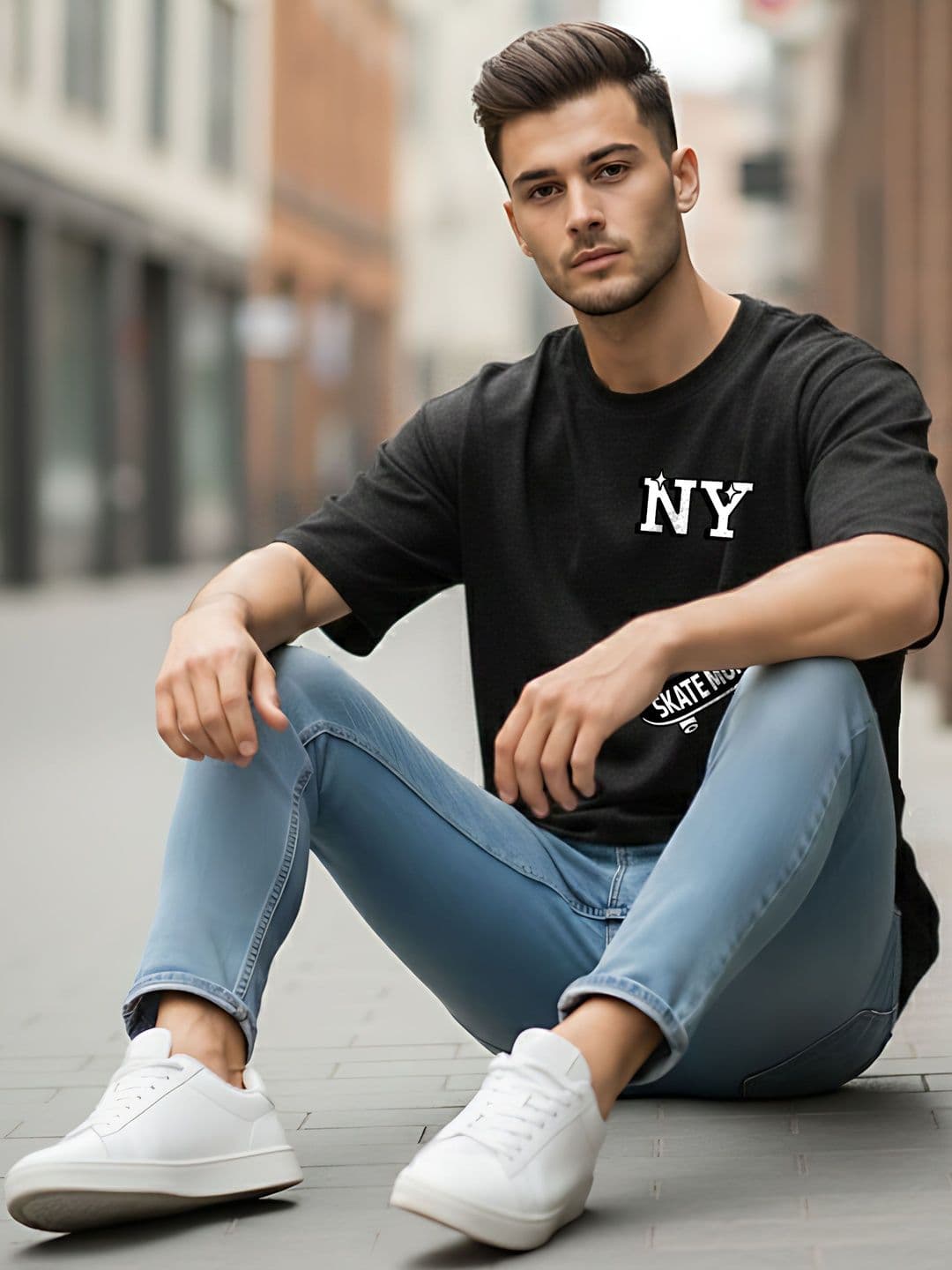 Kook N Keech Men Typography Printed T-shirt thumbnail 2
