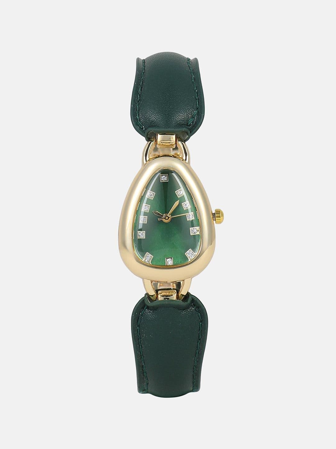HAUTE SAUCE Women Embellished Dial & Leather Straps Analogue Watch SS26_HSWC1459 thumbnail 4