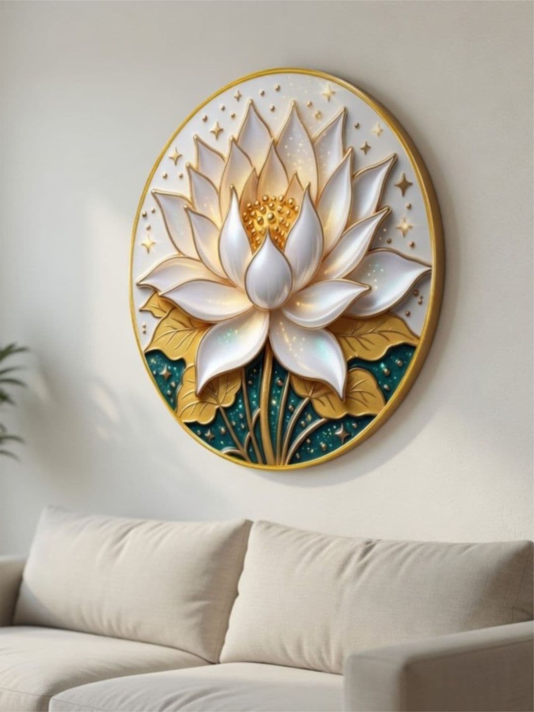 SAF White MDF Other Wall Paintings thumbnail 4