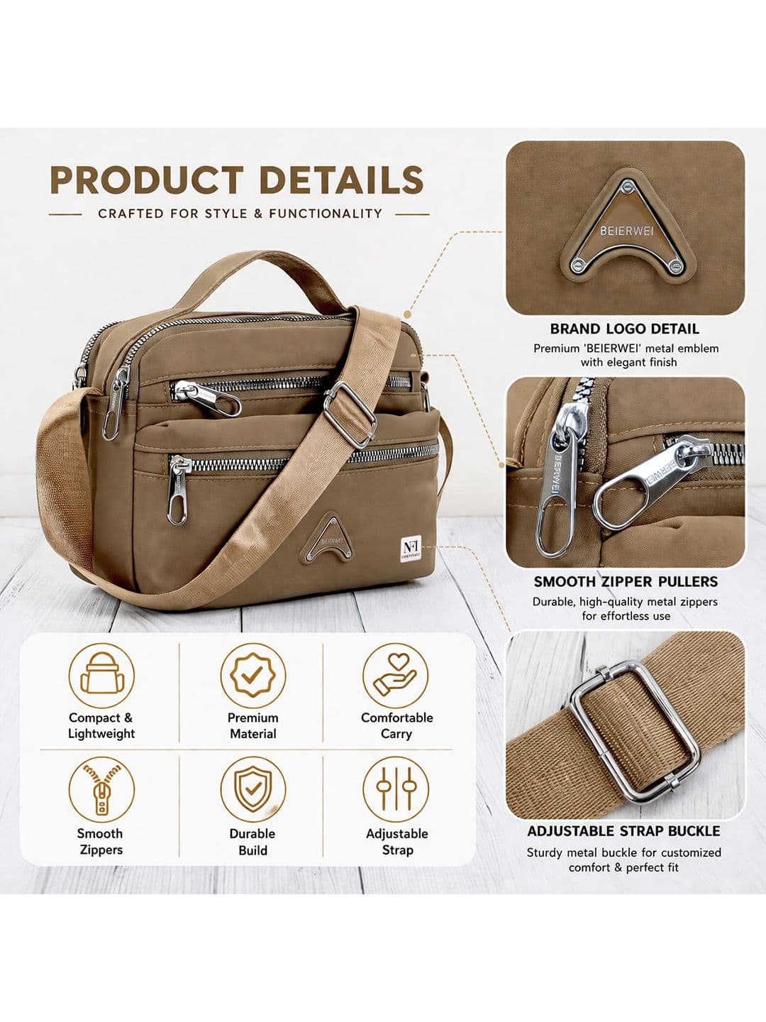 NFI essentials Sling Bag thumbnail 2