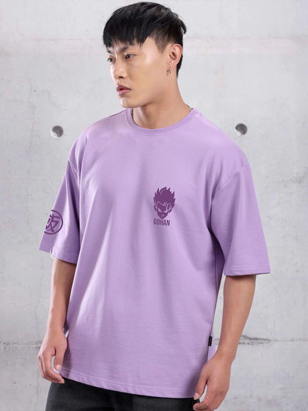 LazyGreg Dragon Ball Z Graphic Printed Round Neck Cotton T-shirt thumbnail 4