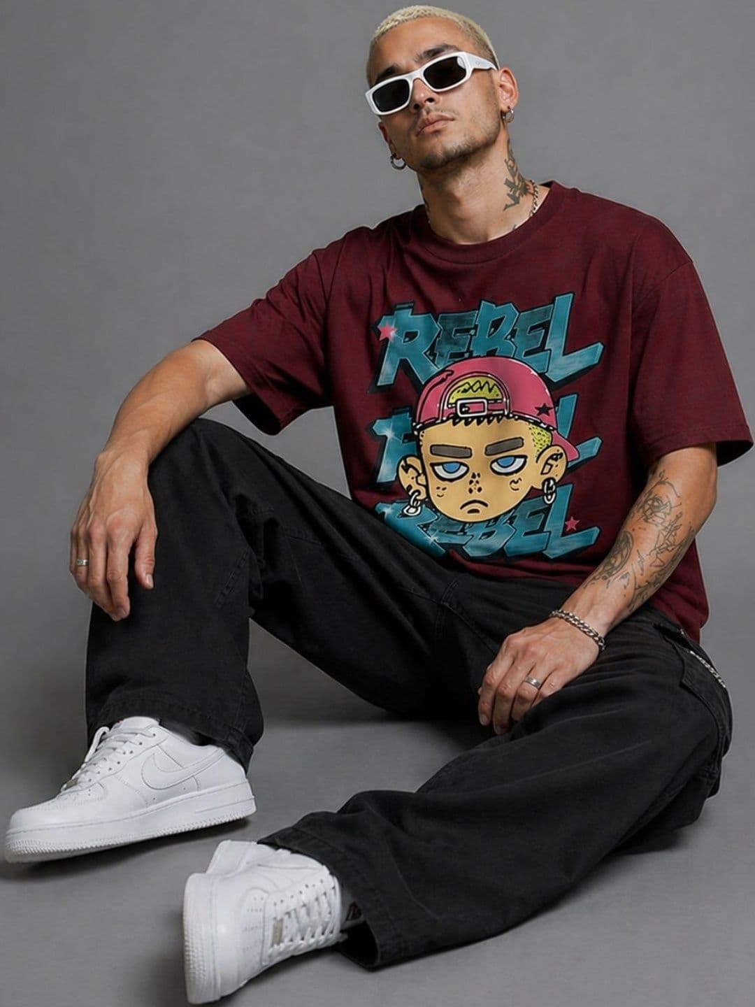 CAPTCHA Men Printed T-shirt thumbnail 2