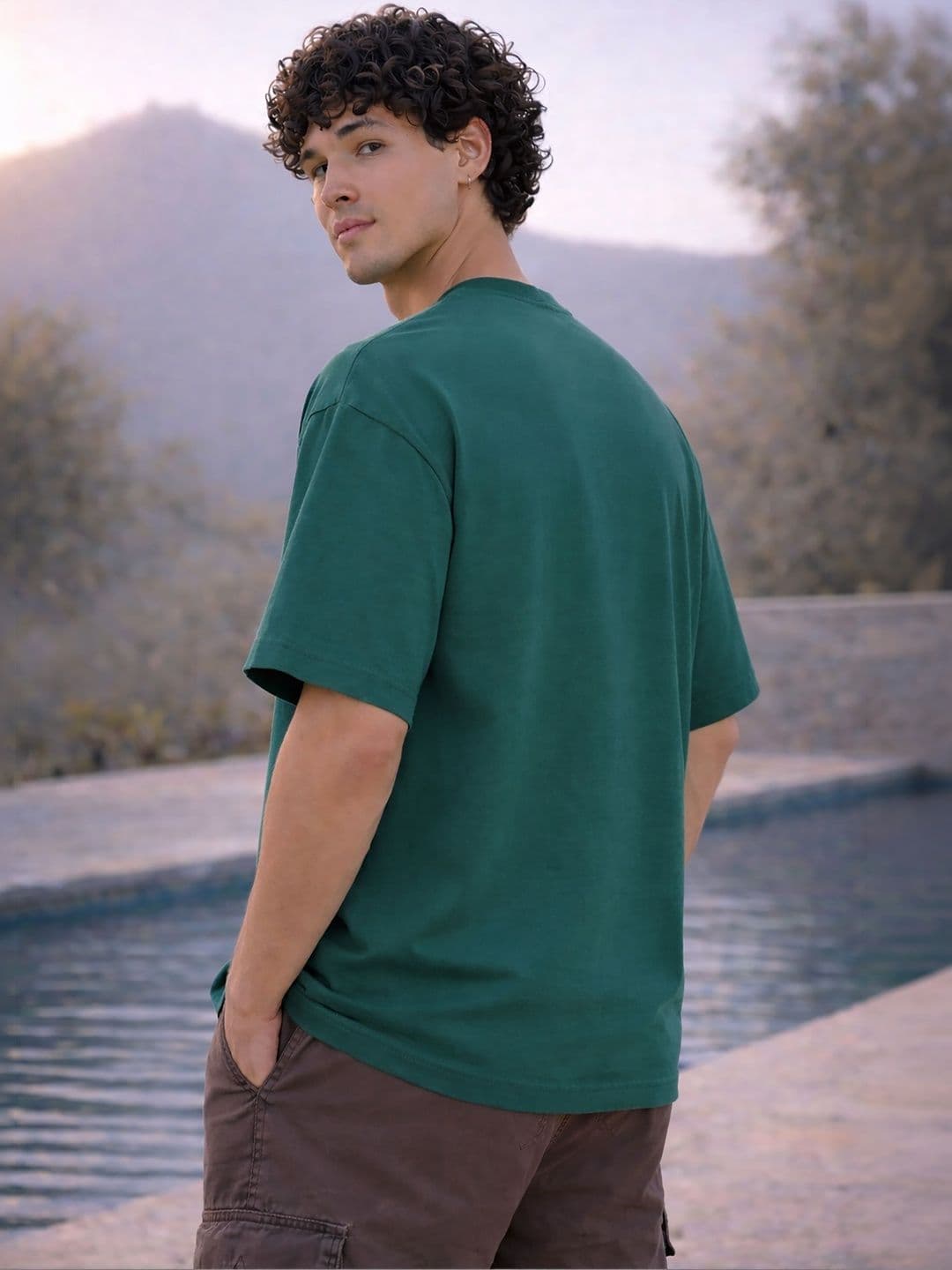 MaverIQ Men Oversized Graphic T-shirt thumbnail 5
