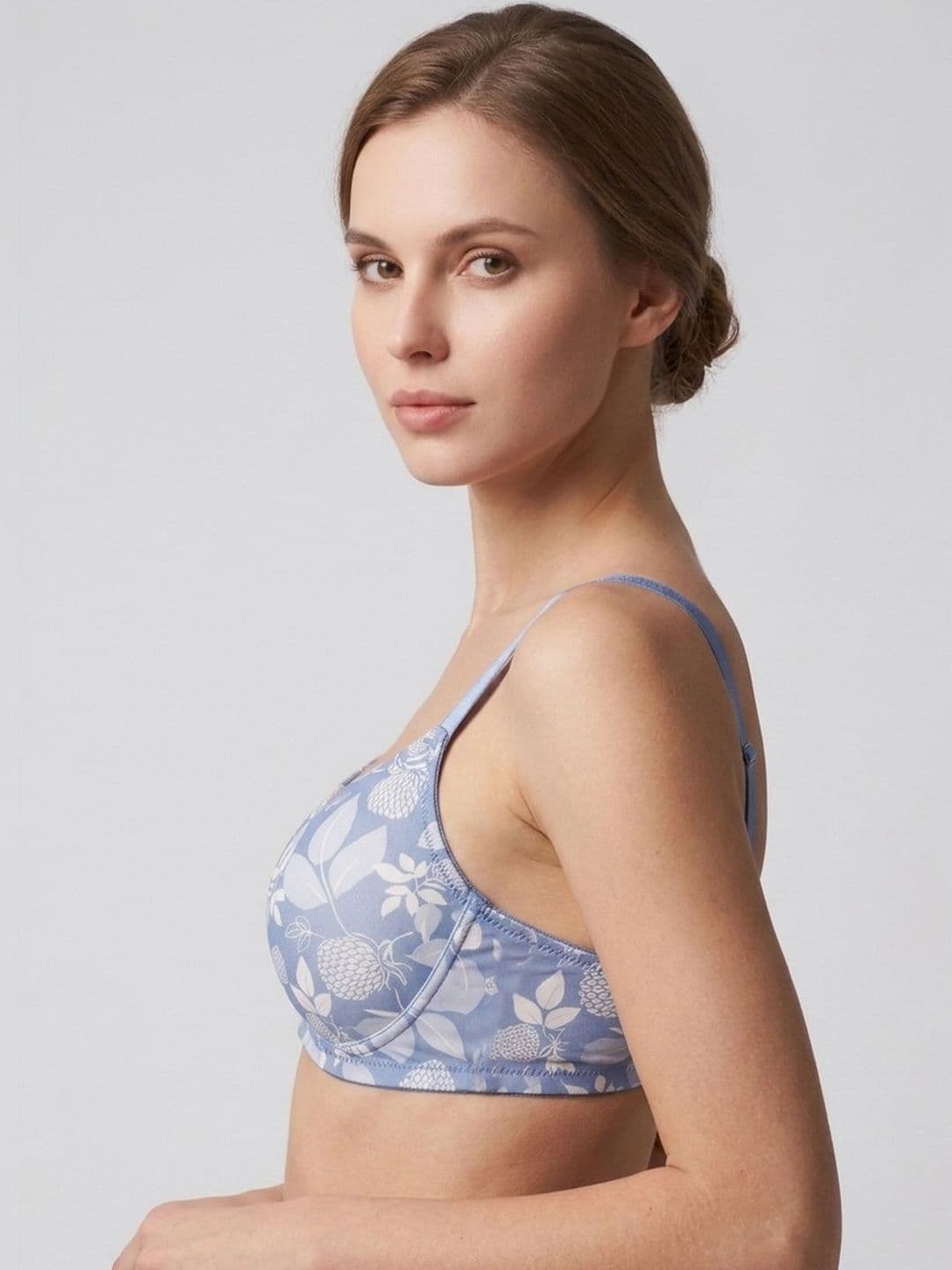 DressBerry Floral Bra Full Coverage Lightly Padded thumbnail 3