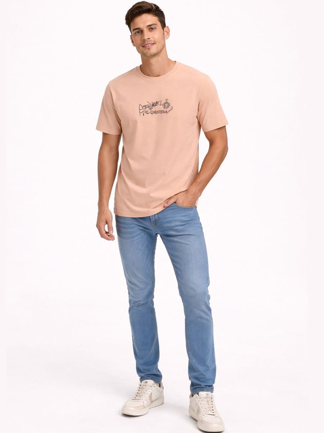Parcel Yard Men Printed T-shirt thumbnail 2