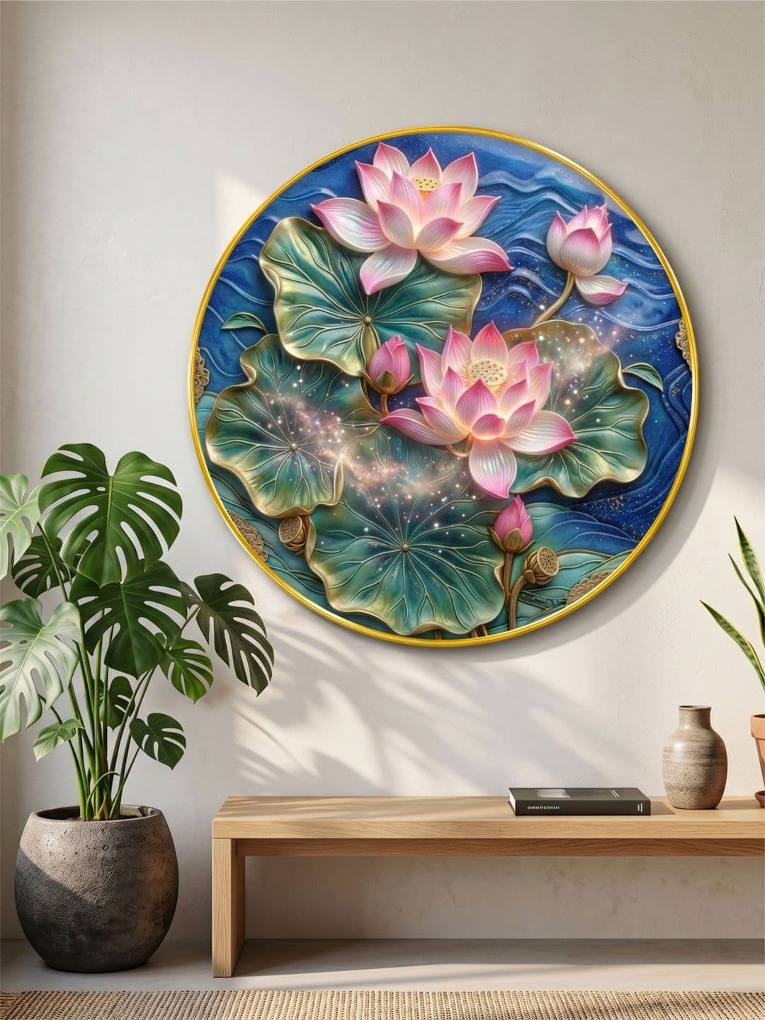 SAF Blue MDF Other Wall Paintings thumbnail 3