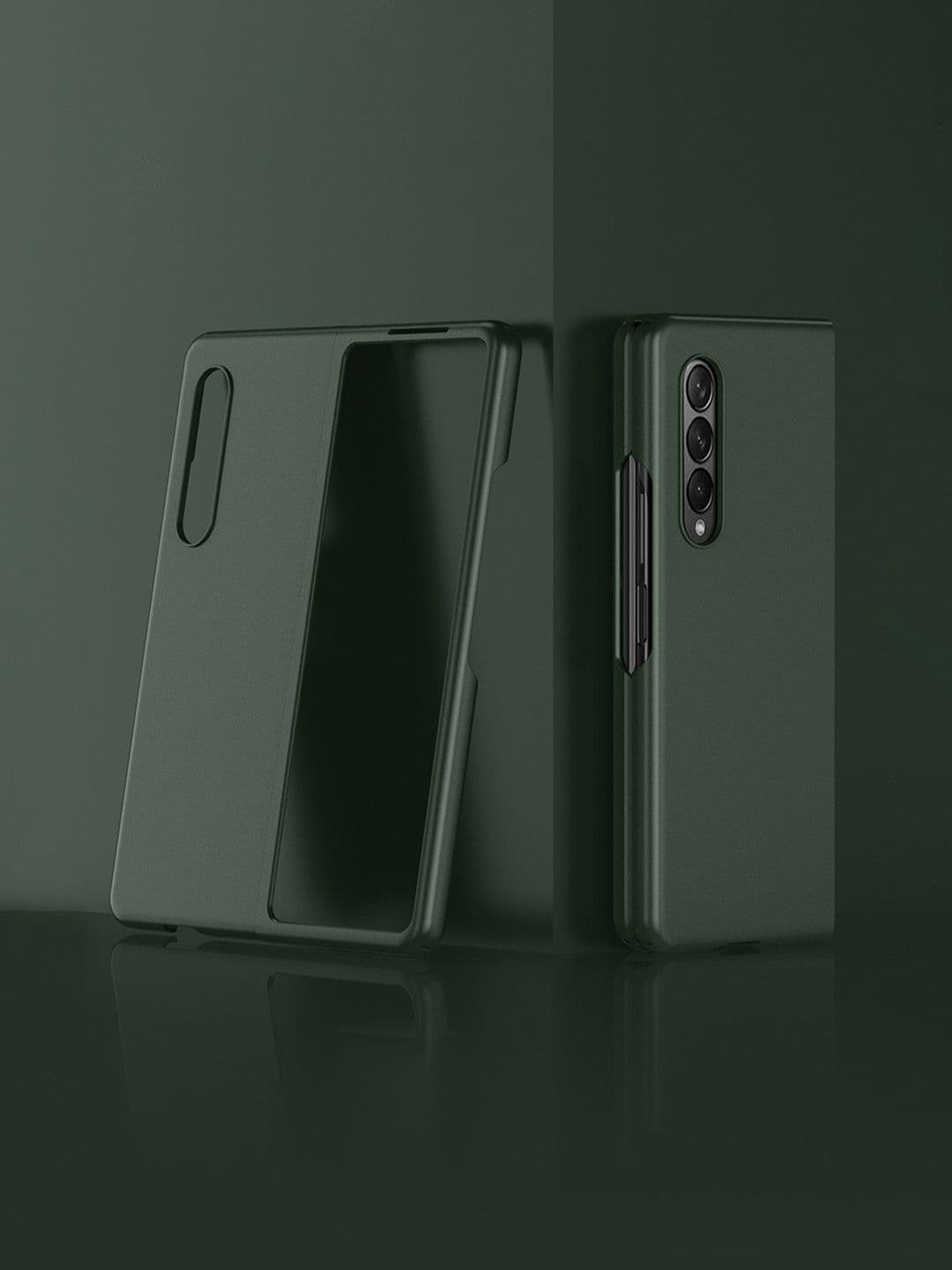 DailyObjects Green Air Skin Slim Case For Samsung Galaxy Z Fold 3 thumbnail 2
