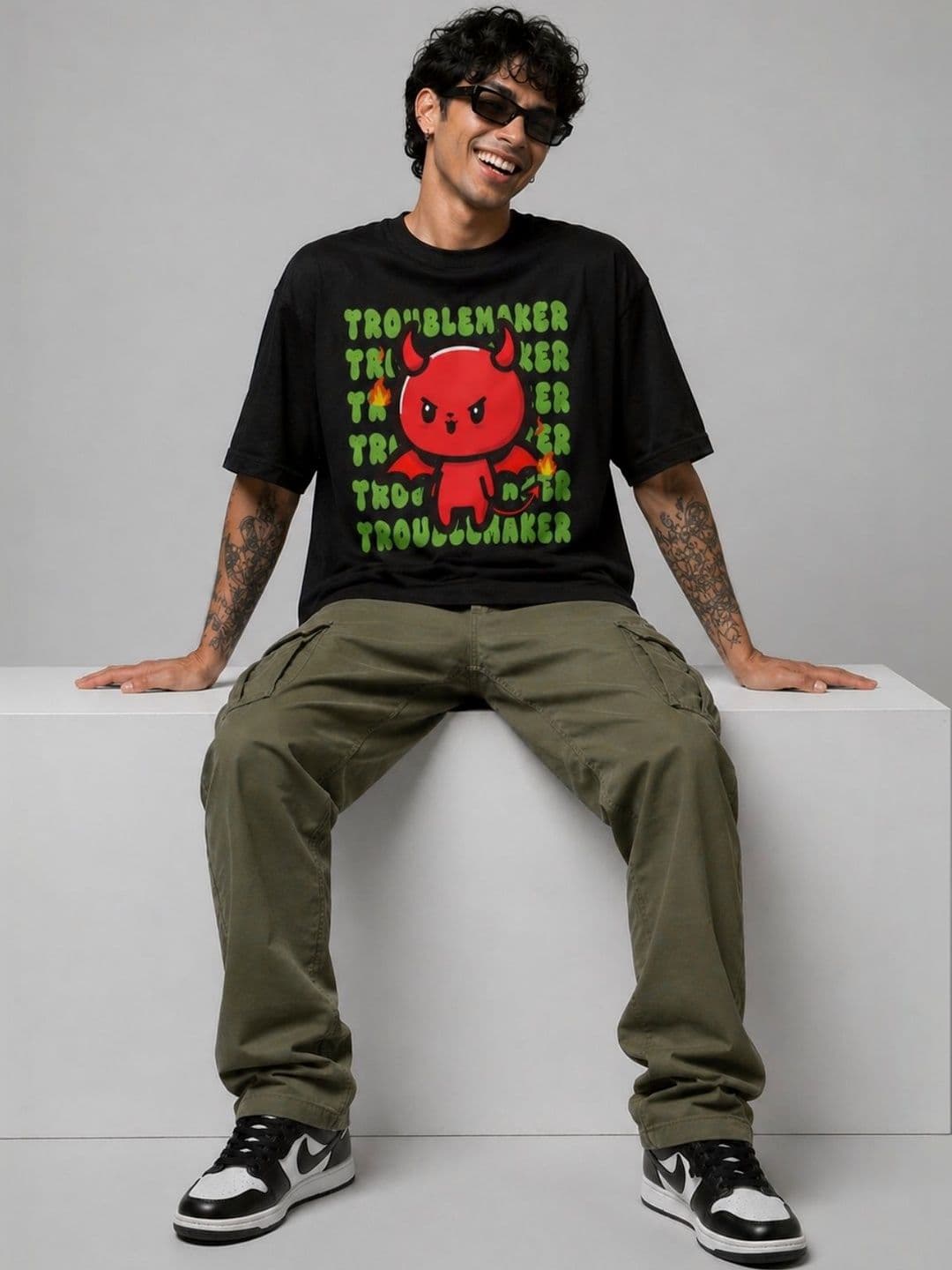 CAPTCHA Men Printed T-shirt thumbnail 2