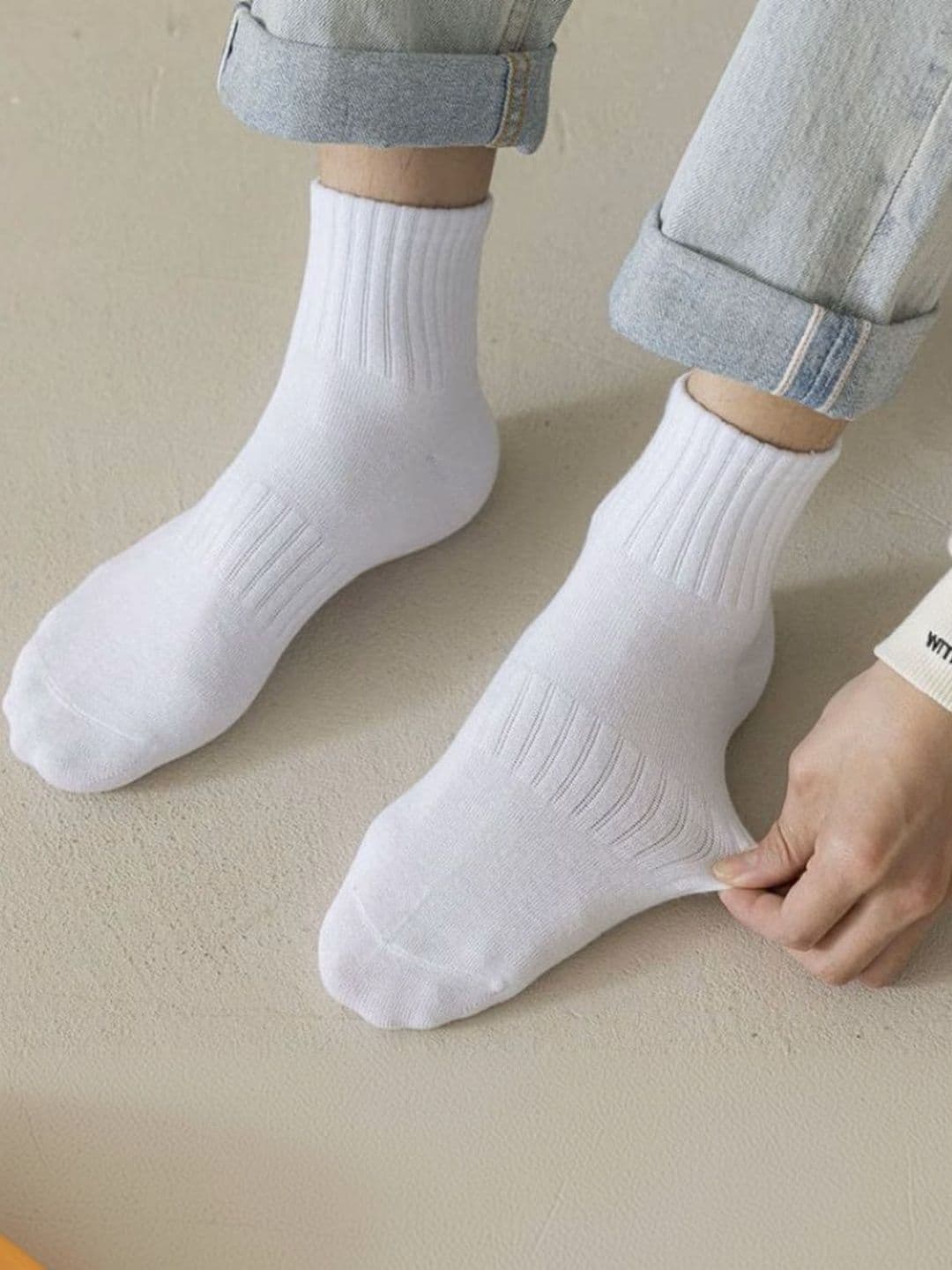 BEAR&BEYOND Men Pack of 2 Cotton Above Ankle Socks thumbnail 2