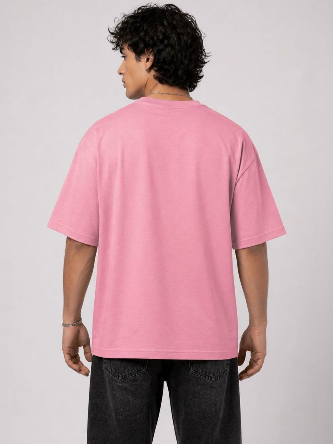 CAPTCHA Men Printed Drop-Shoulder Sleeves T-shirt thumbnail 3