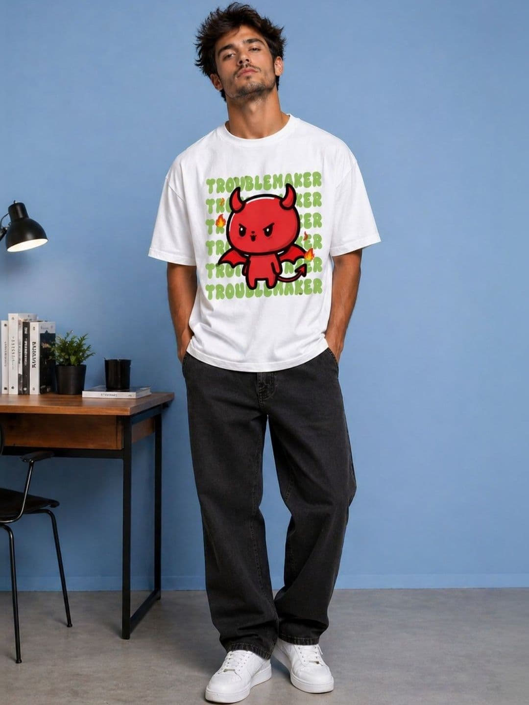 CAPTCHA Men Printed T-shirt thumbnail 2