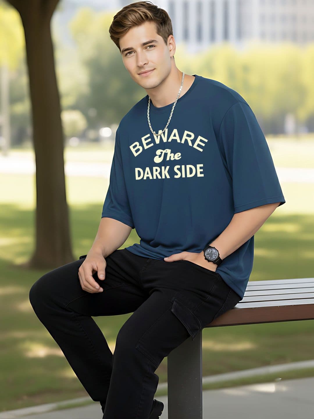 Kook N Keech Men Typography Printed T-shirt thumbnail 5