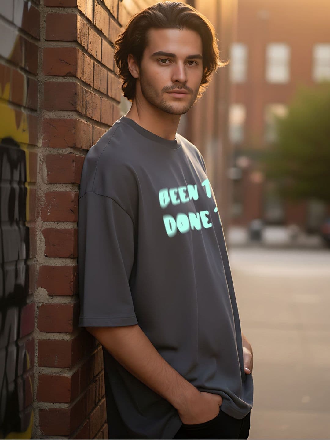 Kook N Keech Men Typography Printed Drop-Shoulder Sleeves T-shirt thumbnail 2