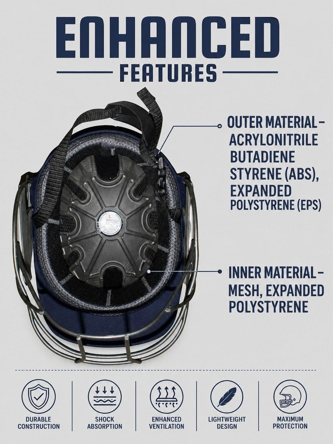 UG Sports Signature Series Cricket Helmet thumbnail 2