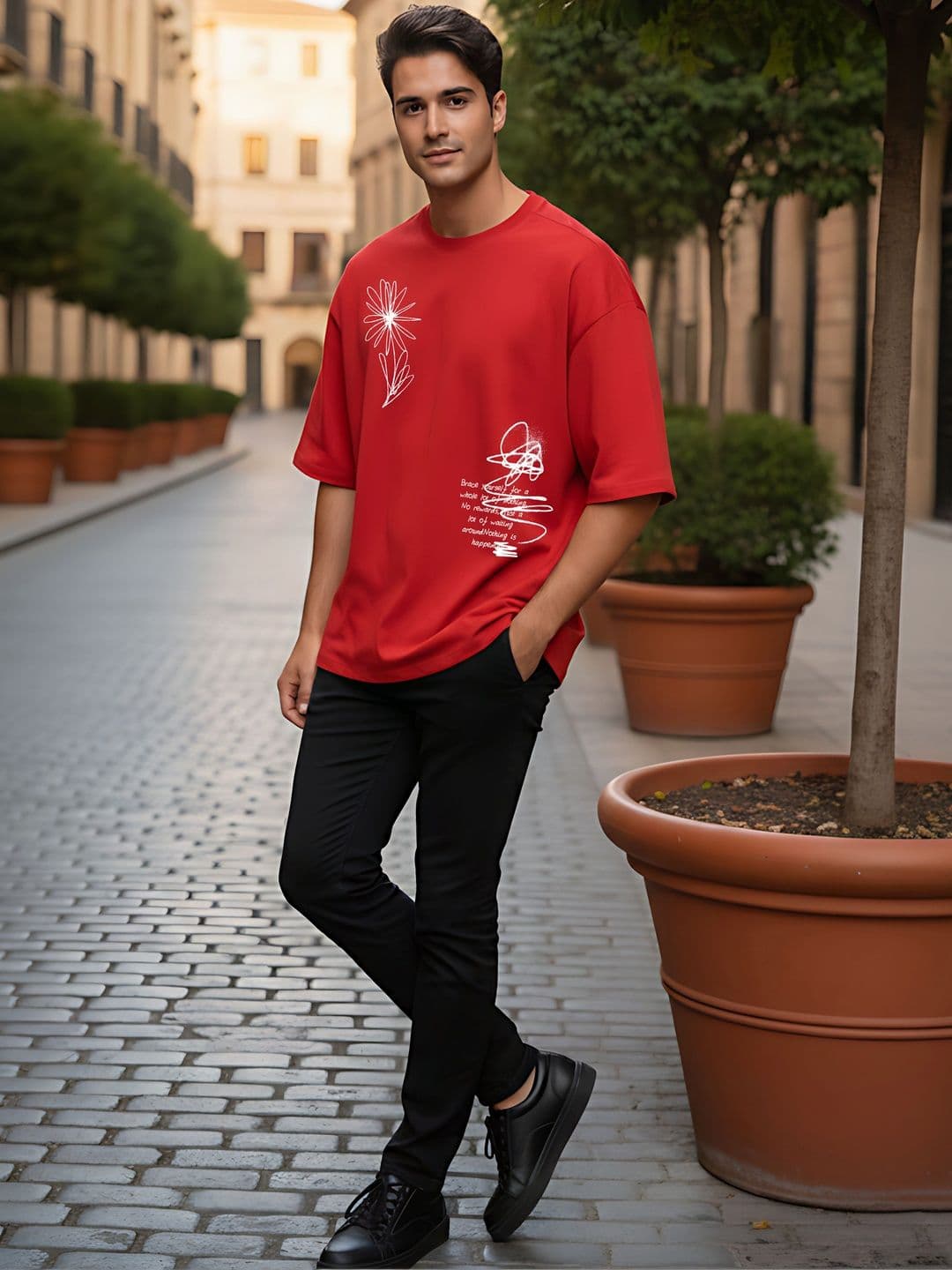 Kook N Keech Men Printed T-shirt thumbnail 4