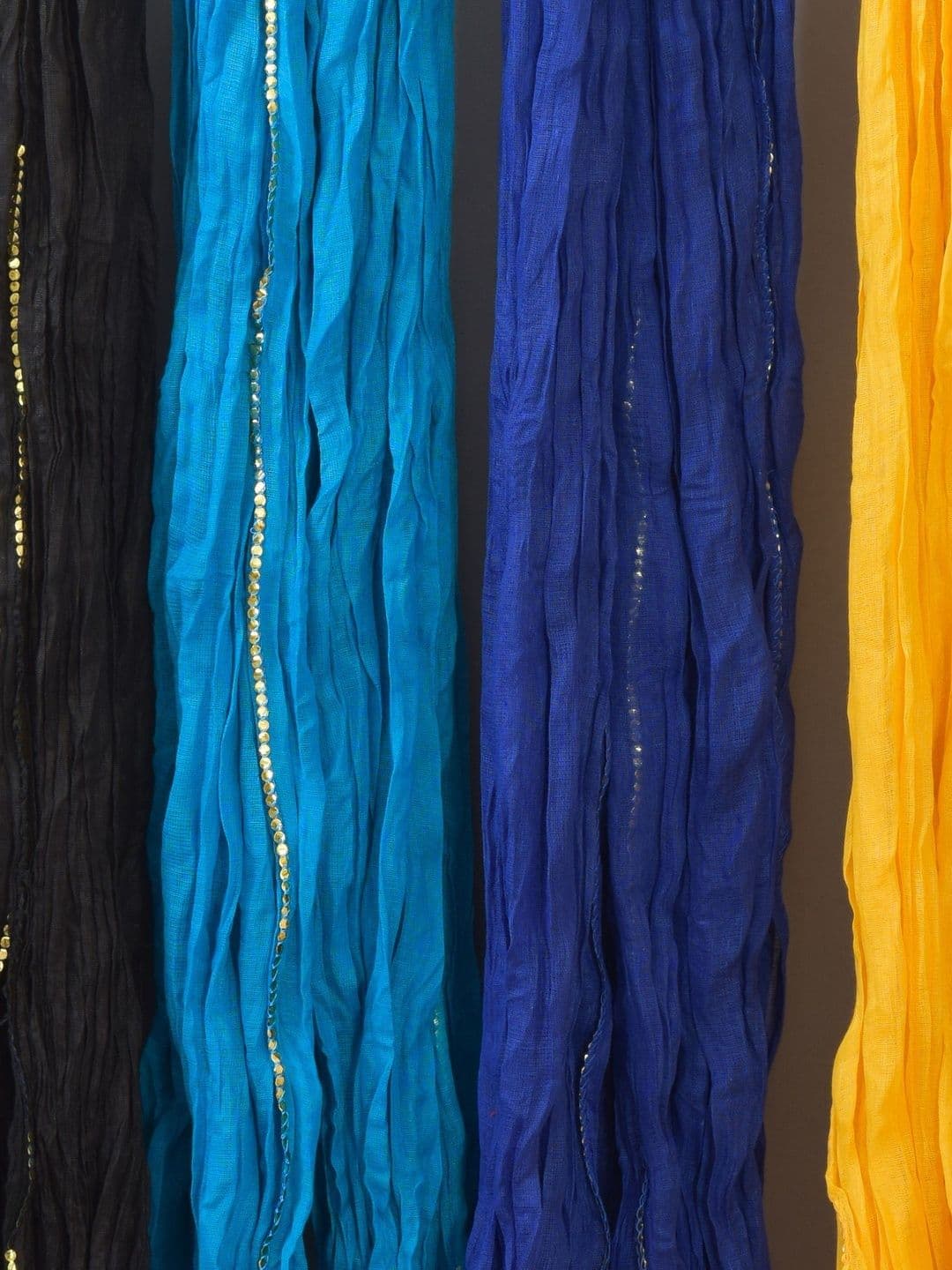 Kuhika Pack Of 4 Dupatta with Sequinned thumbnail 4