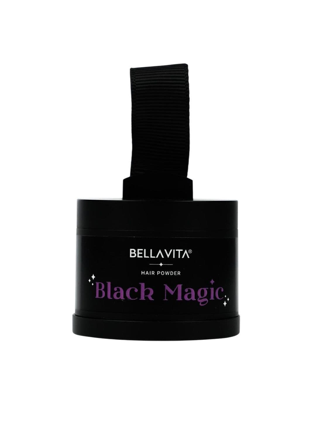 Bella Vita Organic Black Magic Hair Powder for Instant Grey Coverage 4g - Black thumbnail 6