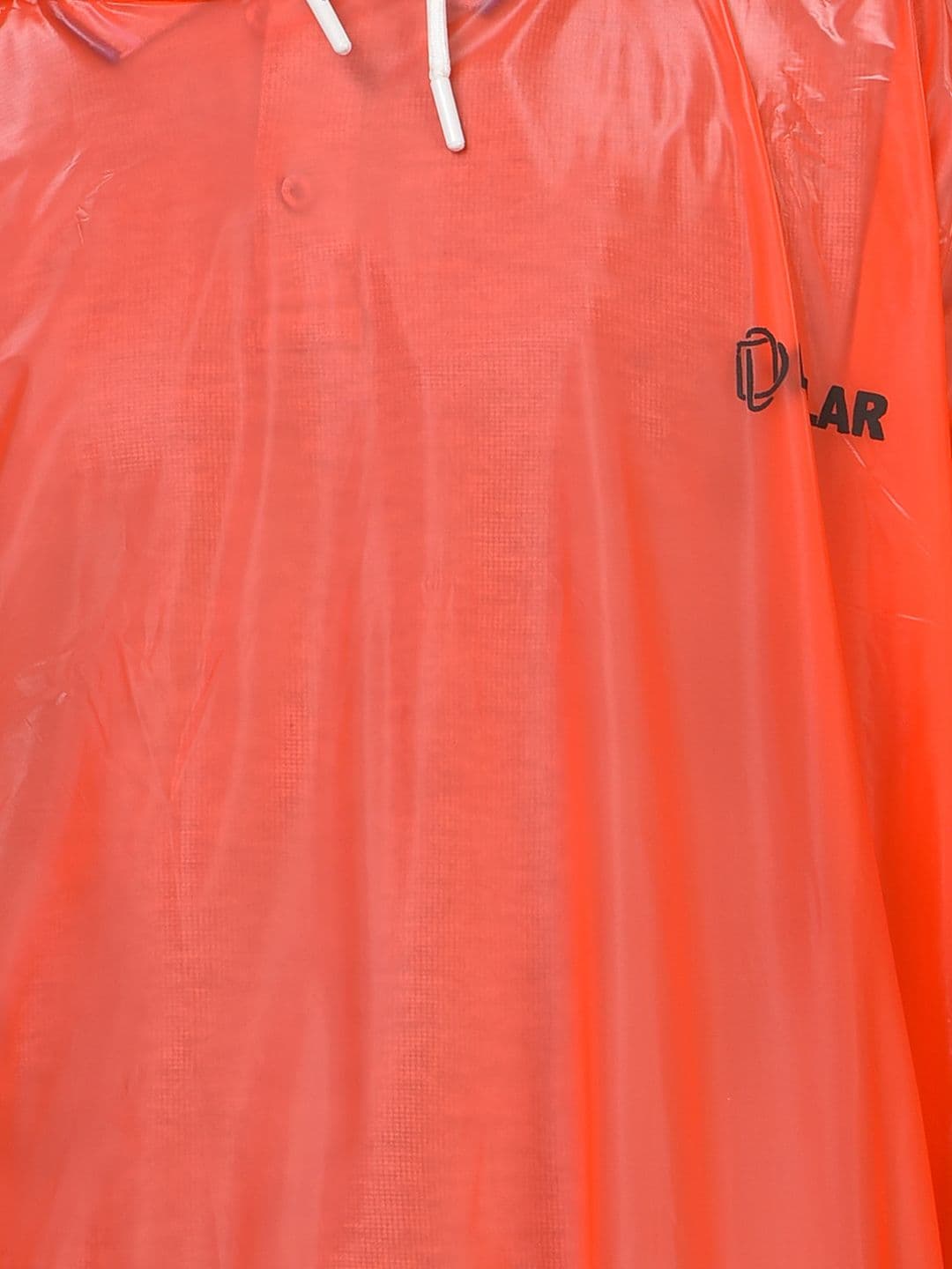 Dollar Unisex Waterproof PVC Rain Poncho with Adjustable Hood thumbnail 2