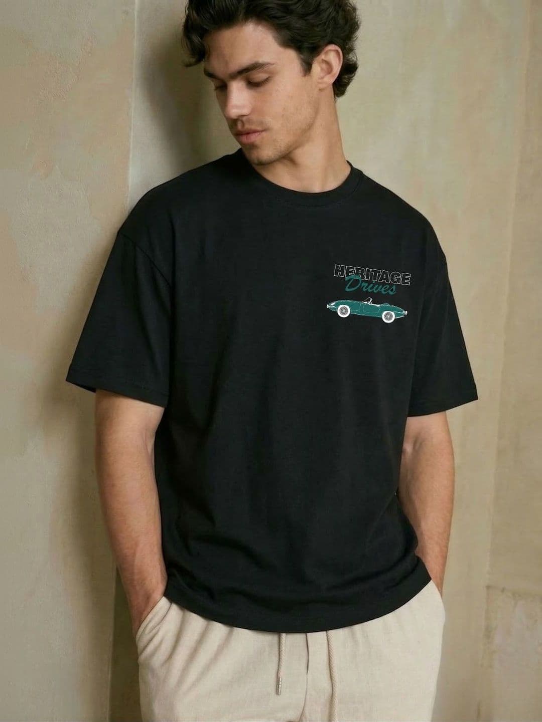 R.Code by The Roadster Life Co. Men Printed T-shirt thumbnail 4
