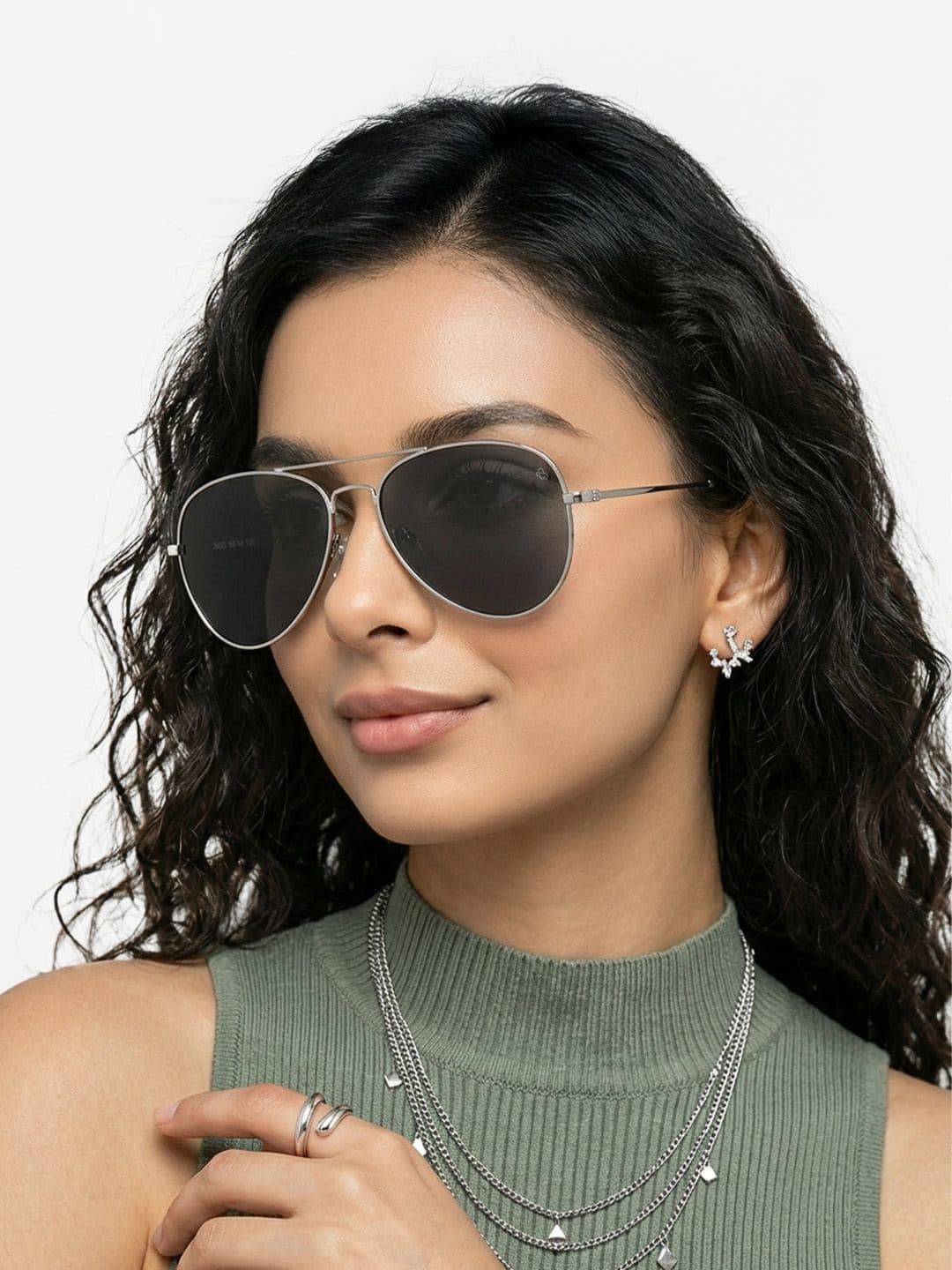 Eyejack by Voyage Unisex Aviator Sunglasses with UV Protected Lens 3025CL980 thumbnail 3